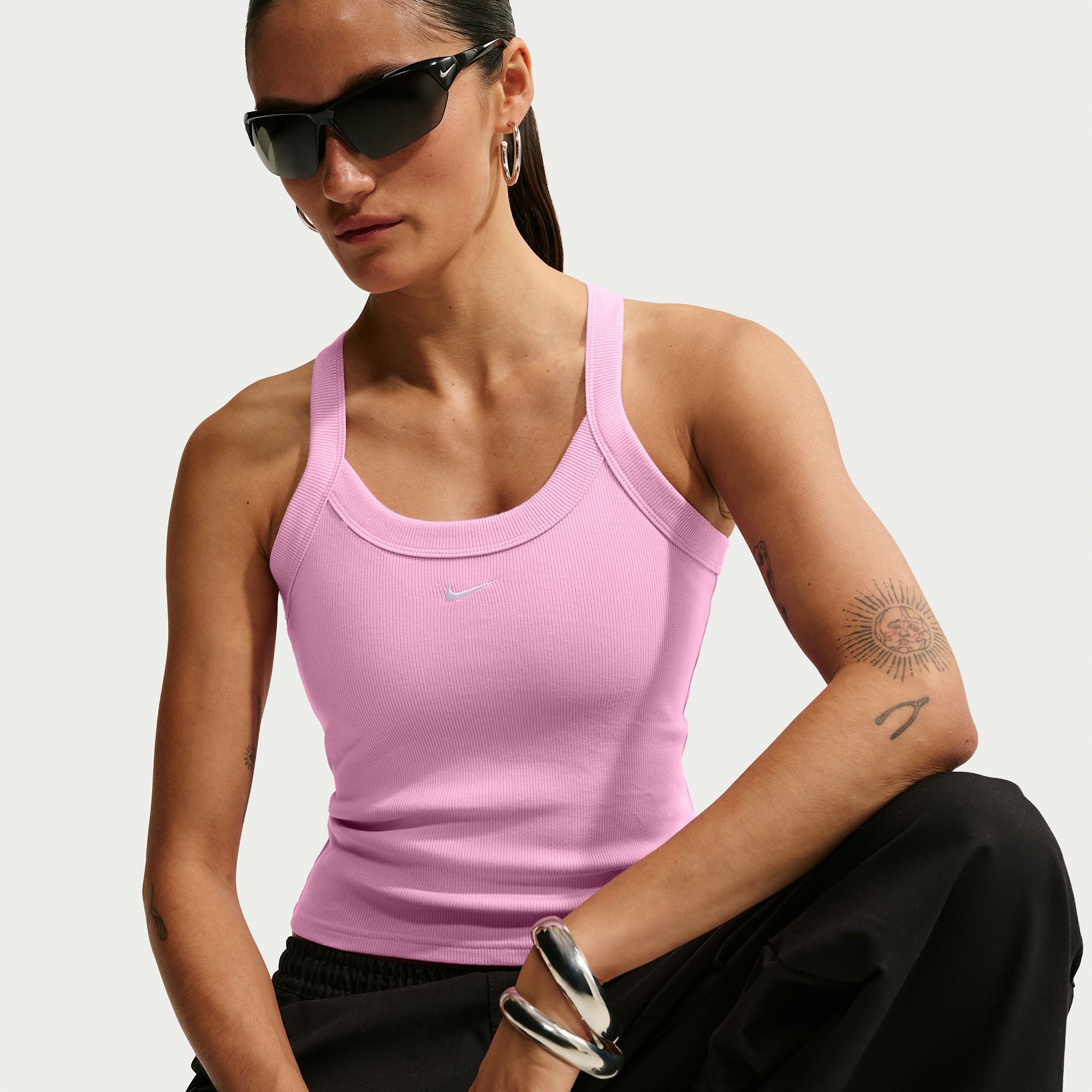 Nike Women's Sportswear Chill Knit Tight Mini-Rib Tank Top product image