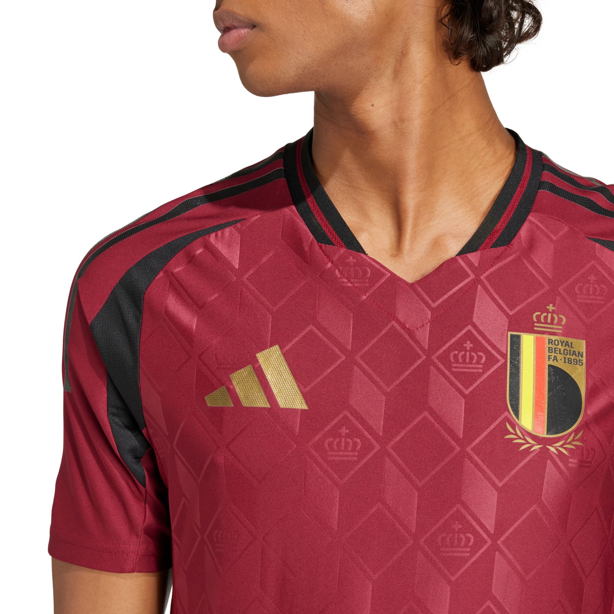 adidas Adult Belgium 2024 Home Authentic Jersey product image