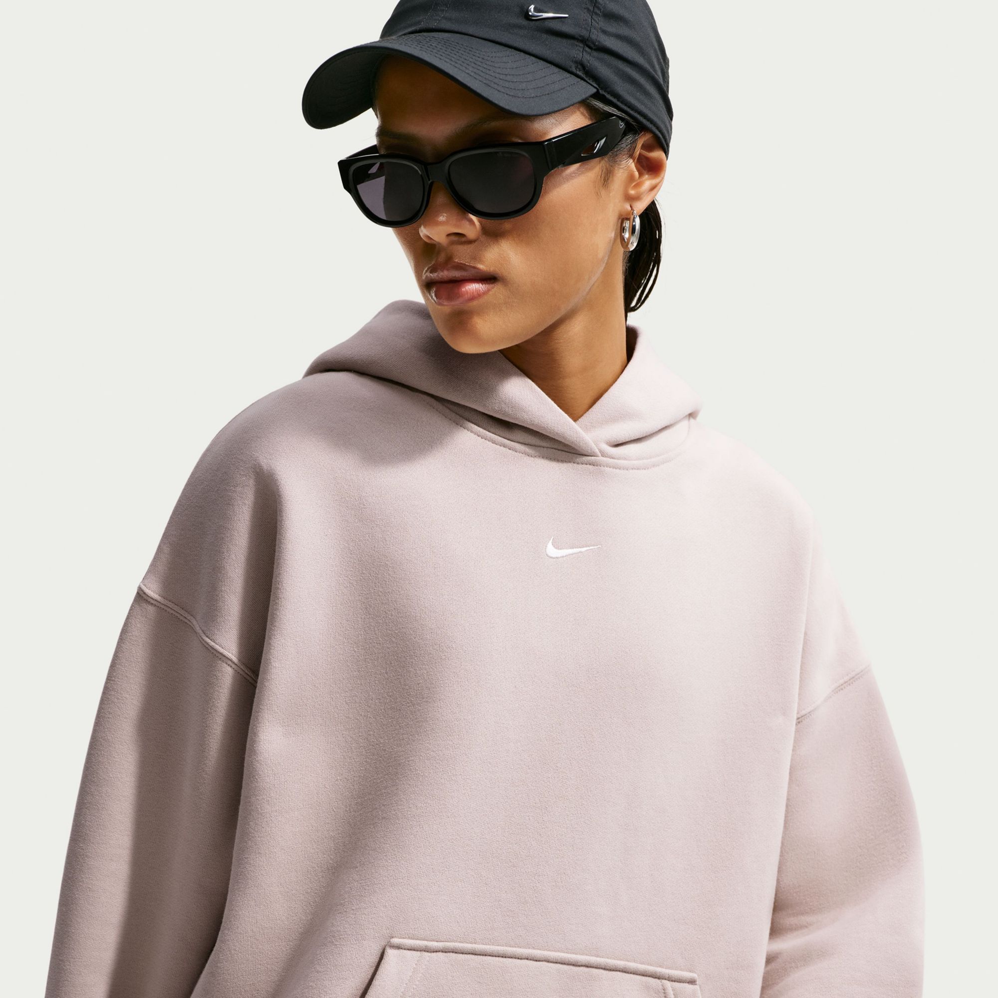 Nike Women's Studio Fleece Oversized Hoodie product image