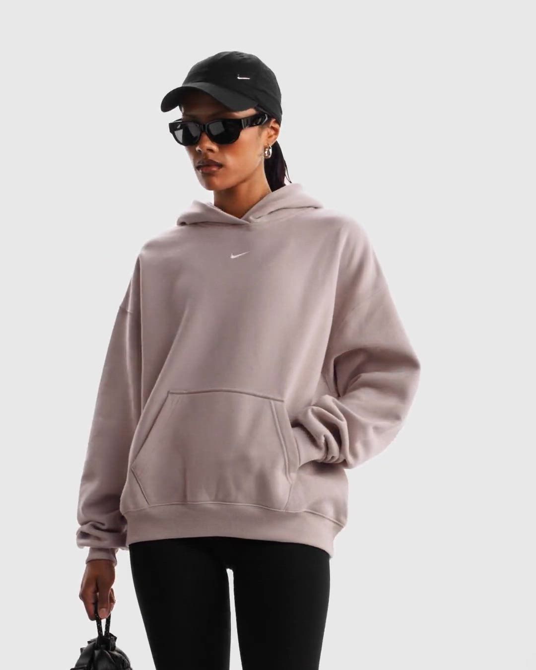 Nike Women's Studio Fleece Oversized Hoodie product