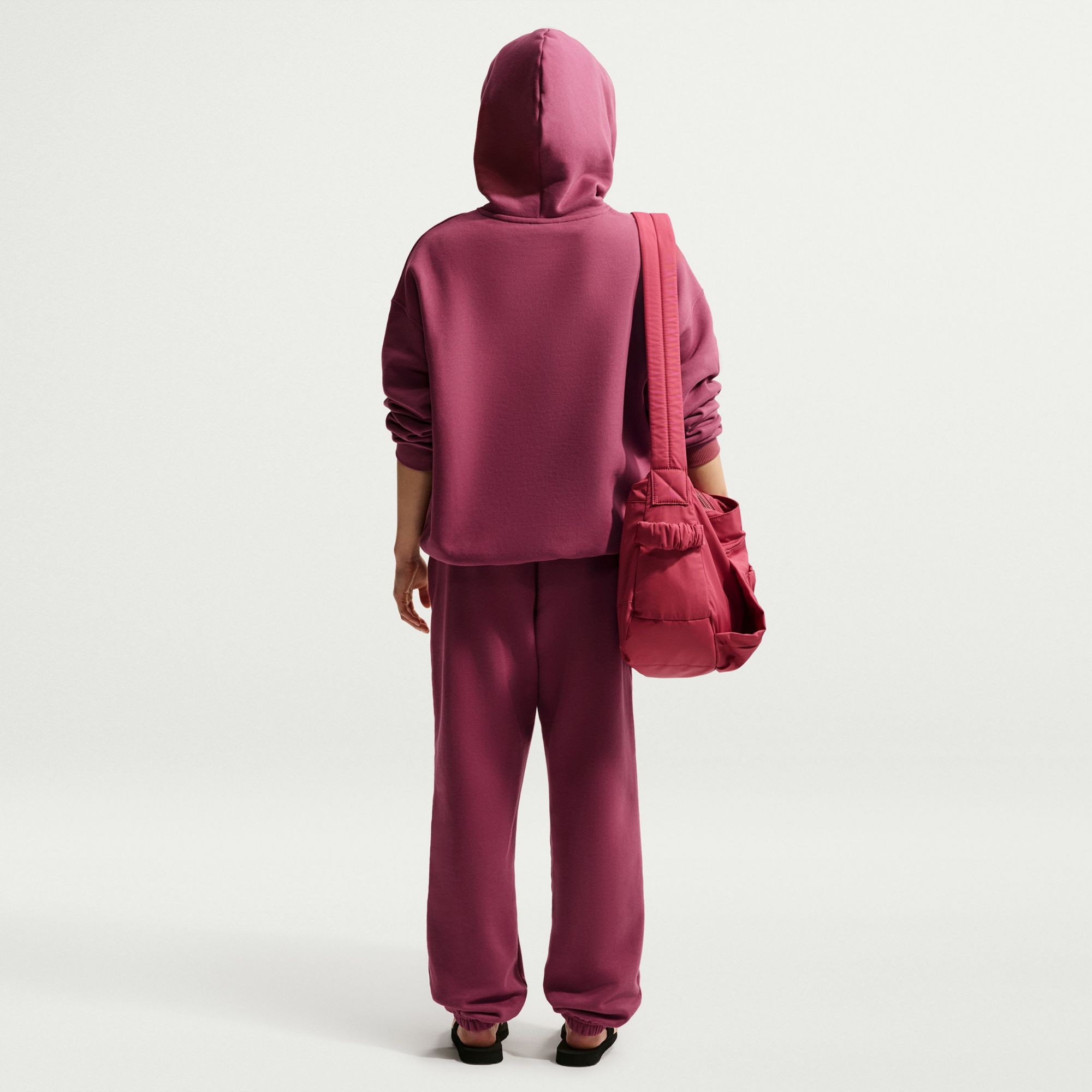 Nike Women's Studio Fleece Medium Weight Oversized Pullover Hoodie product image