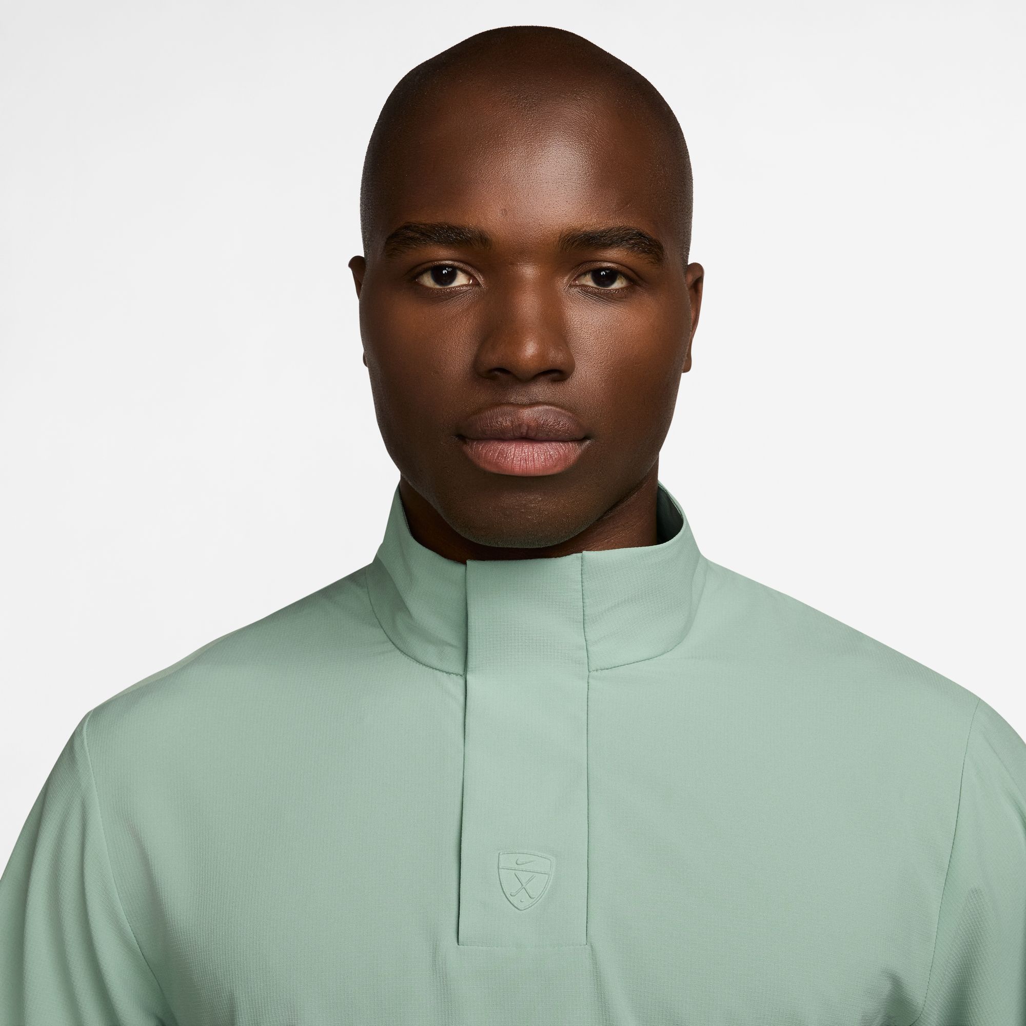 Nike Men's Tailored Performance Dri-FIT Loose Short Sleeve Golf Wind Shirt product image