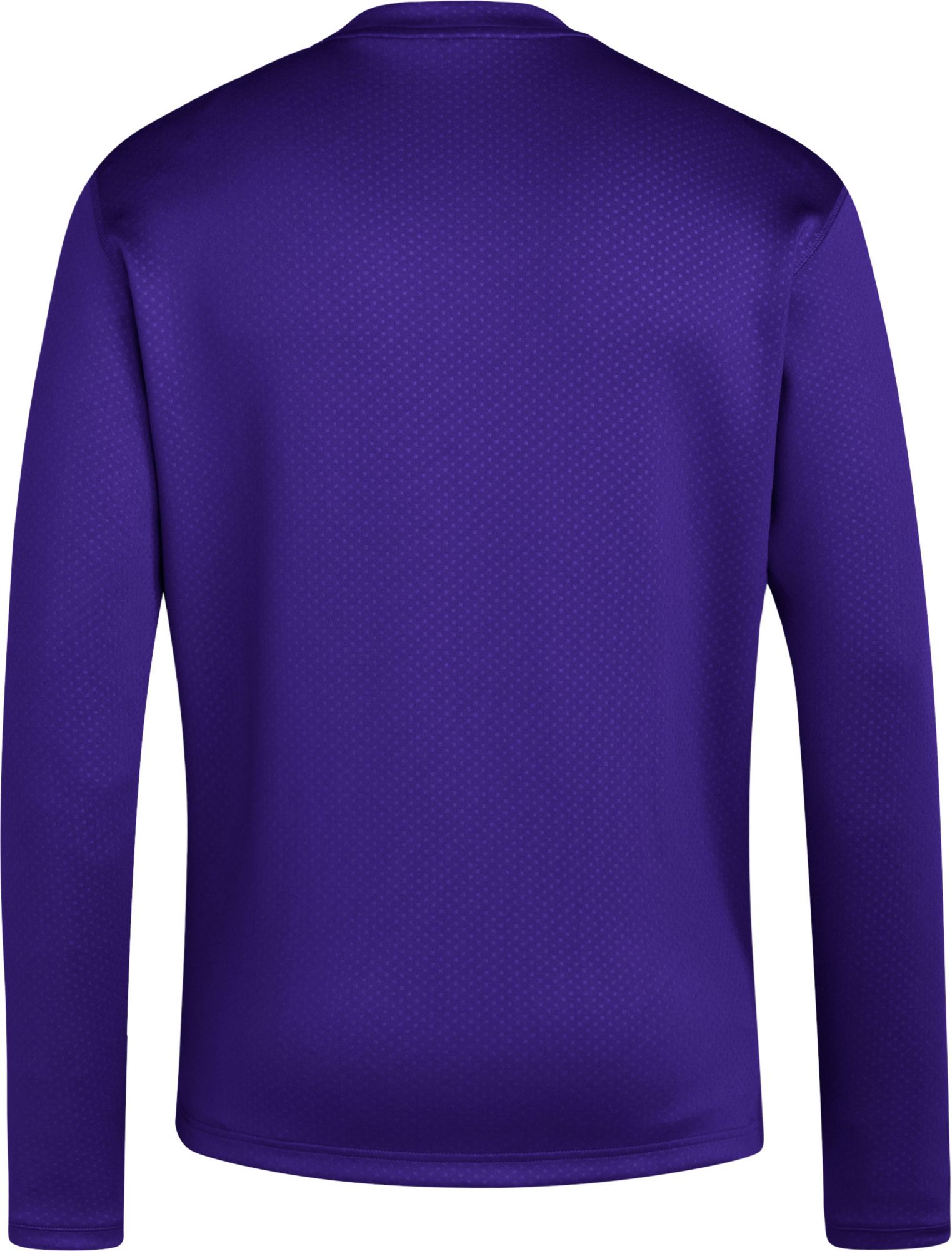adidas Men's Washington Huskies Dark Purple Retro Script Crew Pullover Sweatshirt product image