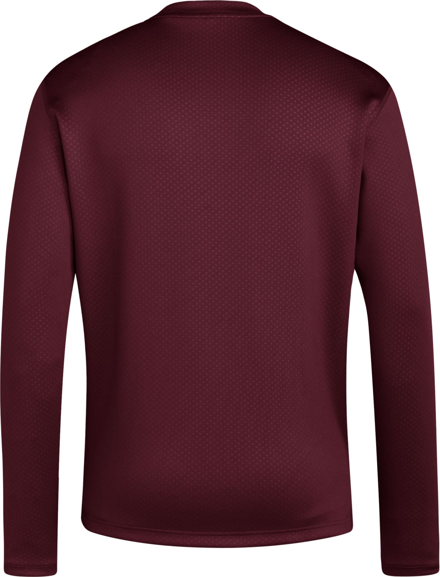 adidas Men's Texas A&M Aggies Dark Red Reverse Retro Crew Pullover Sweatshirt product image