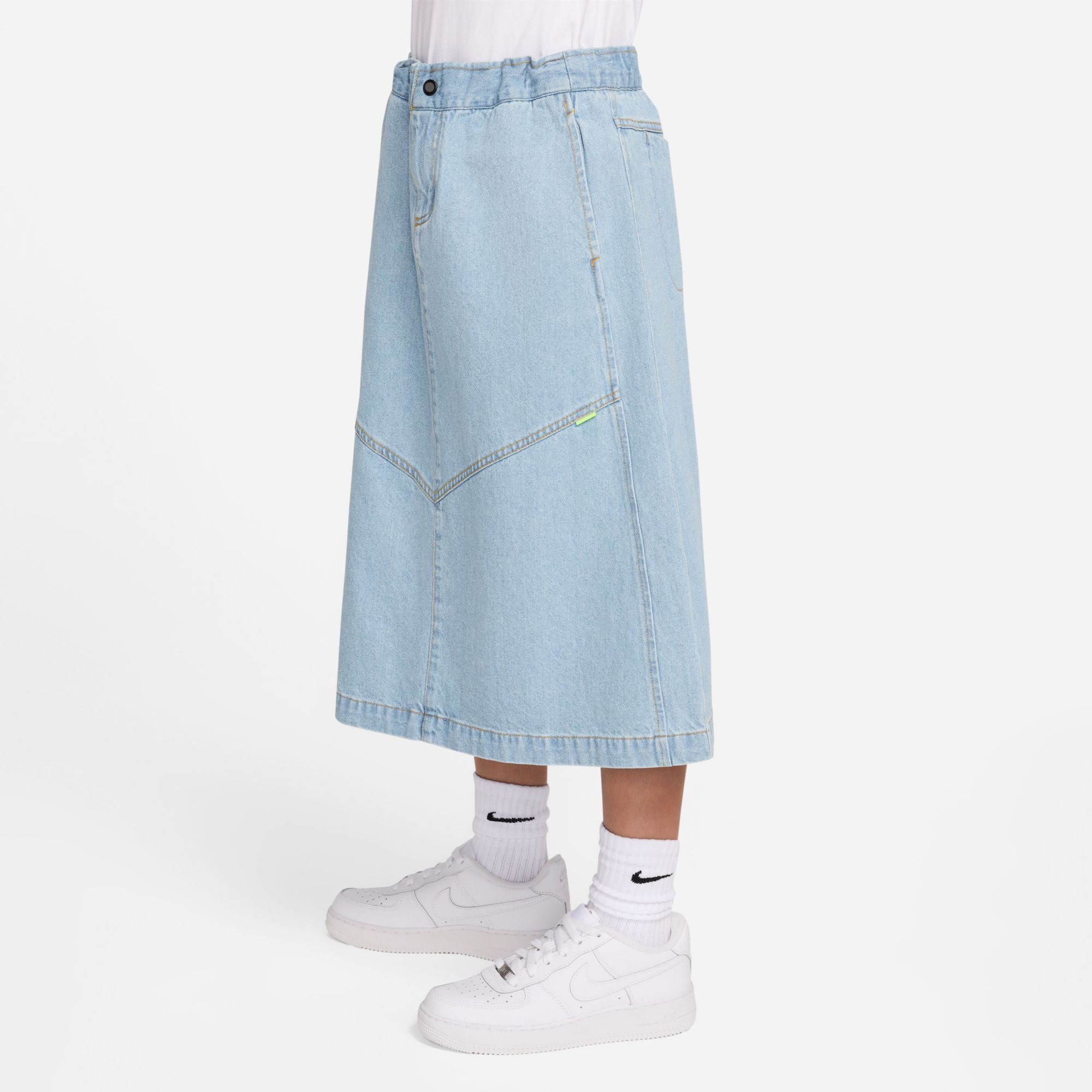 Nike Kids' Sportswear Denim Midi Skirt product image