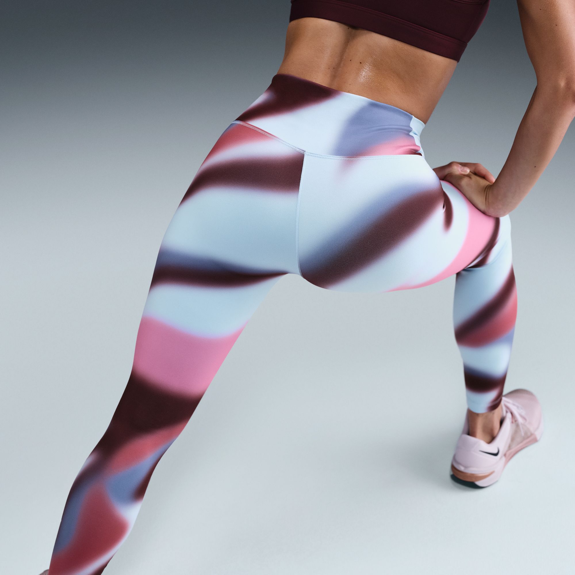 Nike Women's One Dri-FIT High-Waisted Blur 7/8 Leggings product image