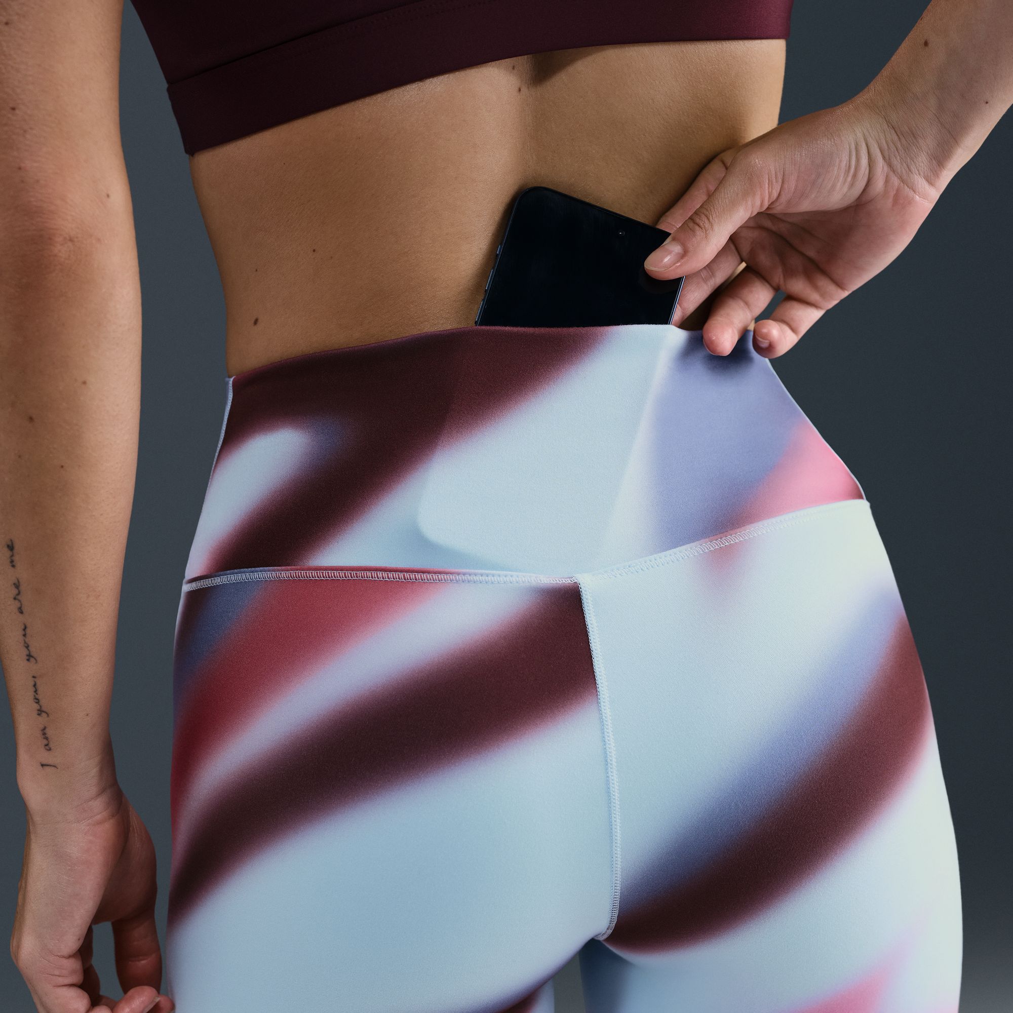 Nike Women's One Dri-FIT High-Waisted Blur 7/8 Leggings product image