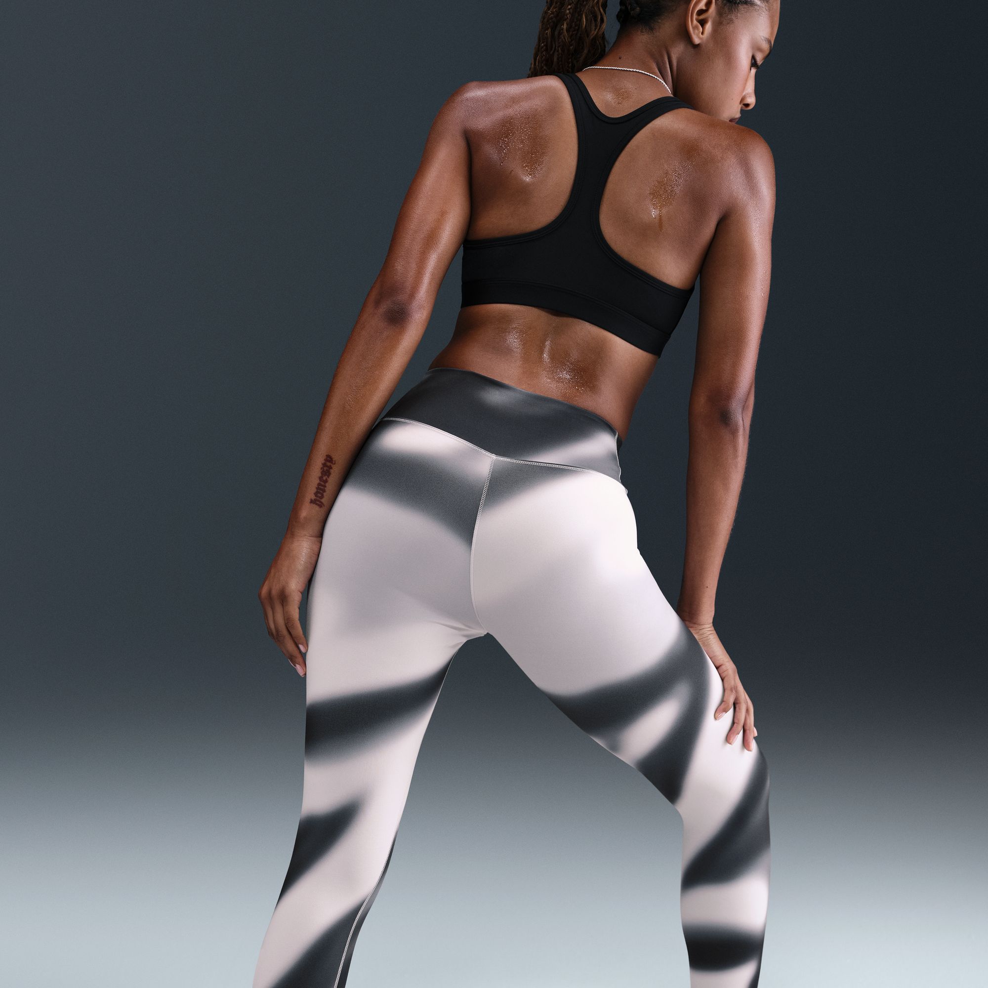 Nike Women's One Dri-FIT High-Waisted Blur 7/8 Leggings product image