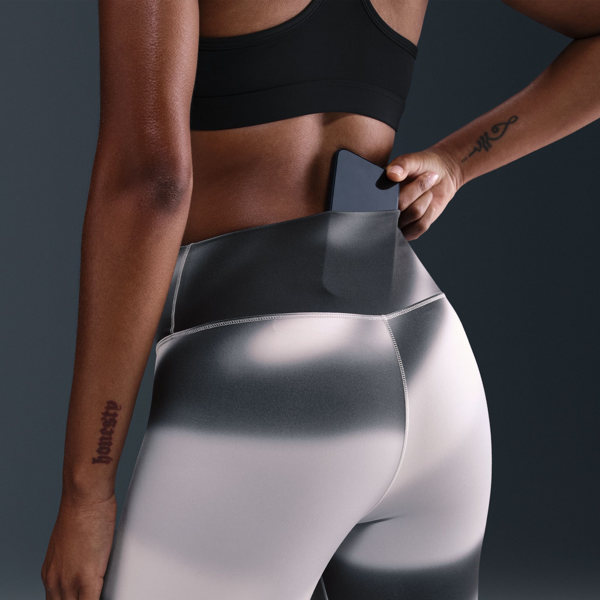 Nike Women's One Dri-FIT High-Waisted Blur 7/8 Leggings product image