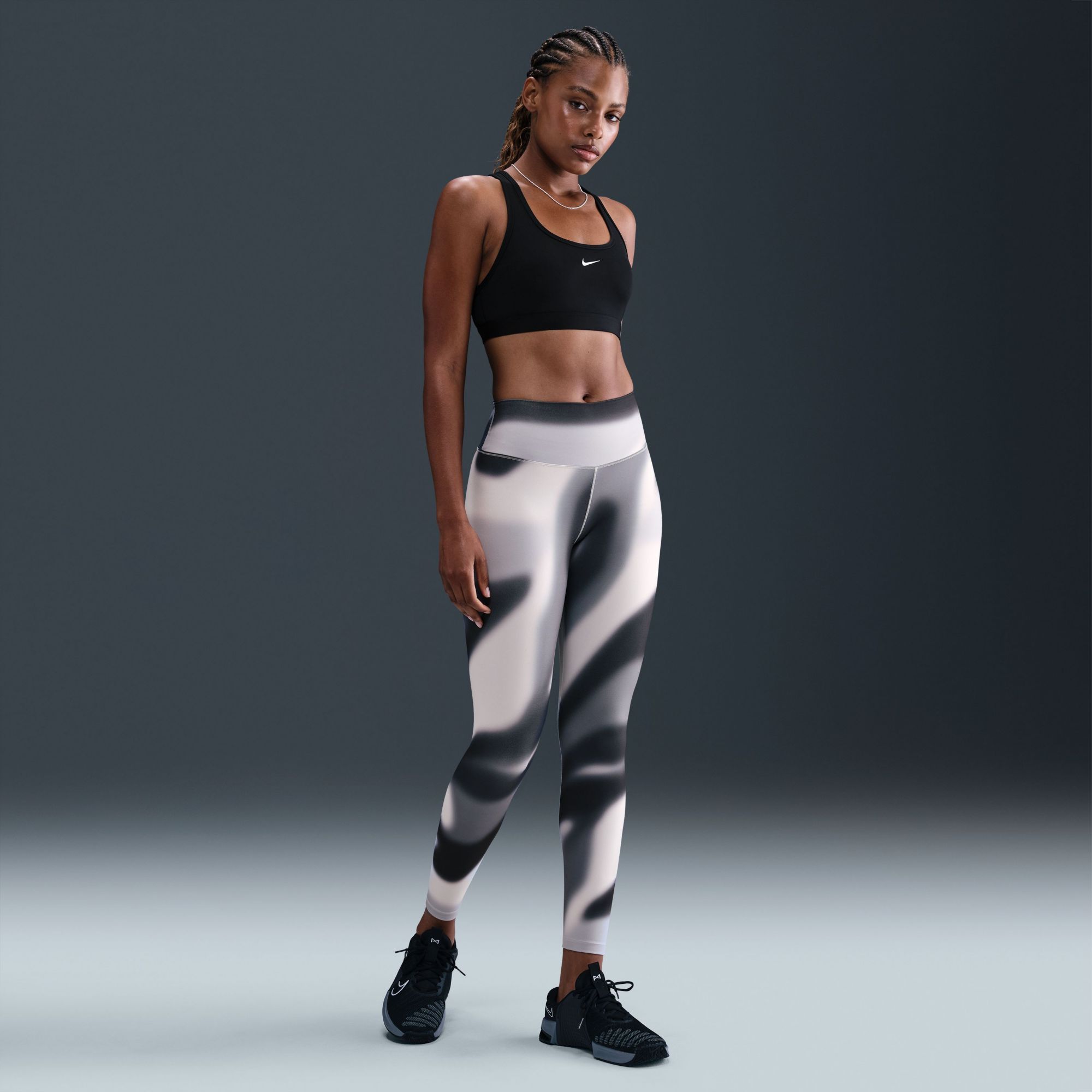 Nike Women's One Dri-FIT High-Waisted Blur 7/8 Leggings product image