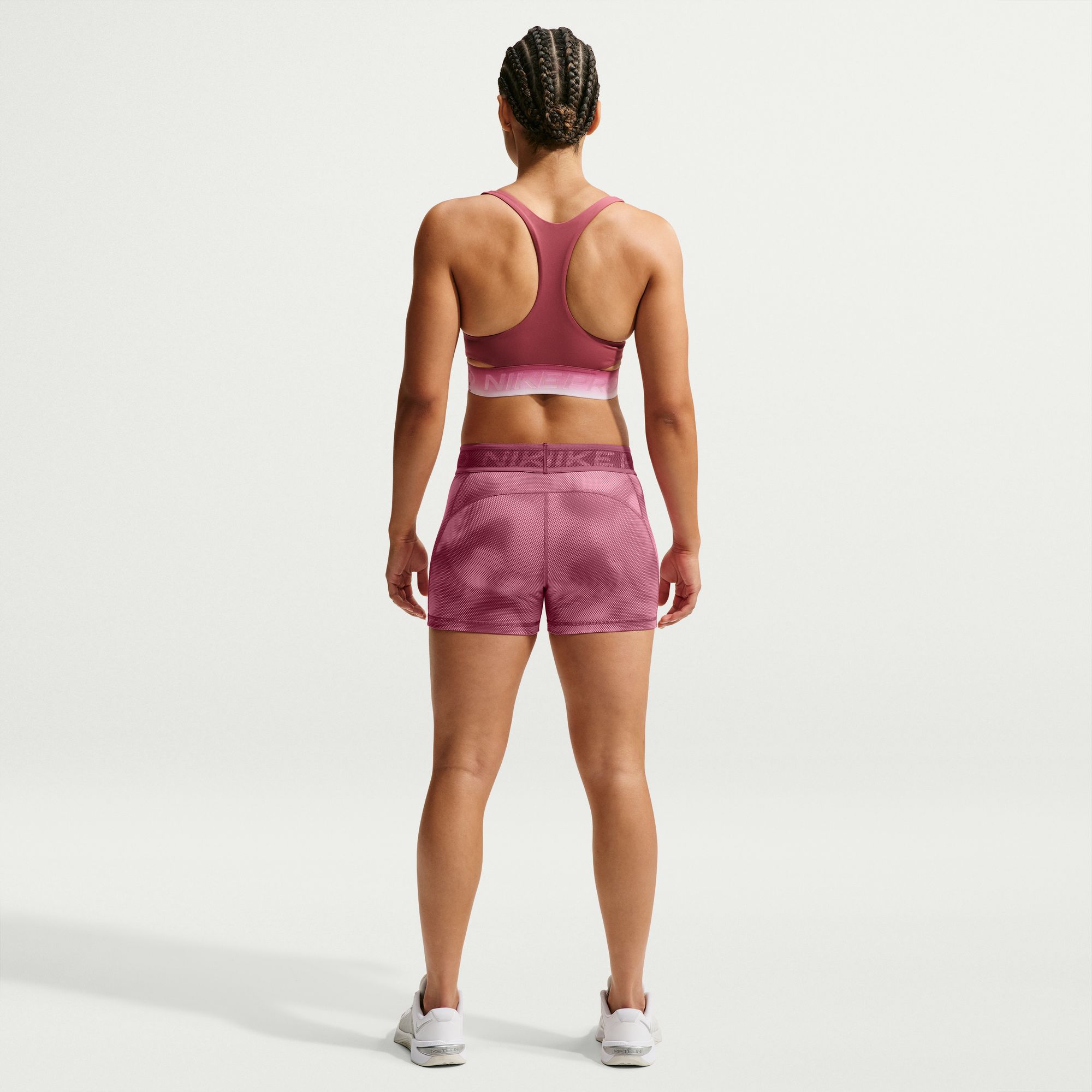 Nike Women's Pro Mid-Rise Printed 3" Shorts product image