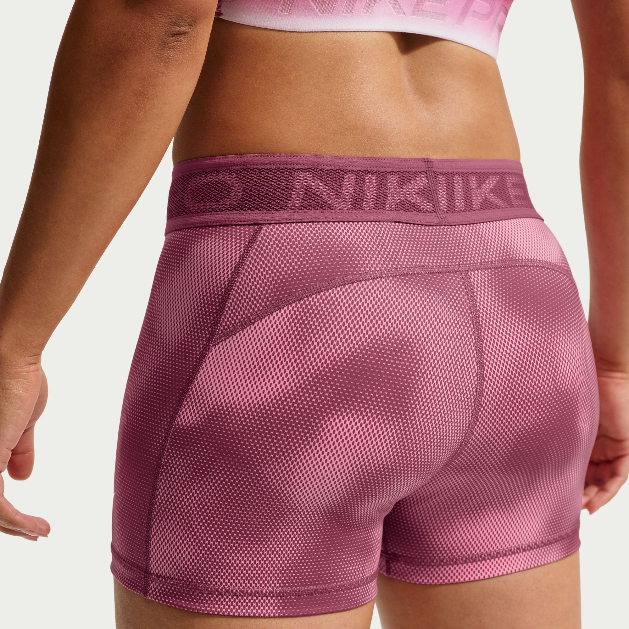 Nike Women's Pro Mid-Rise Printed 3" Shorts product image