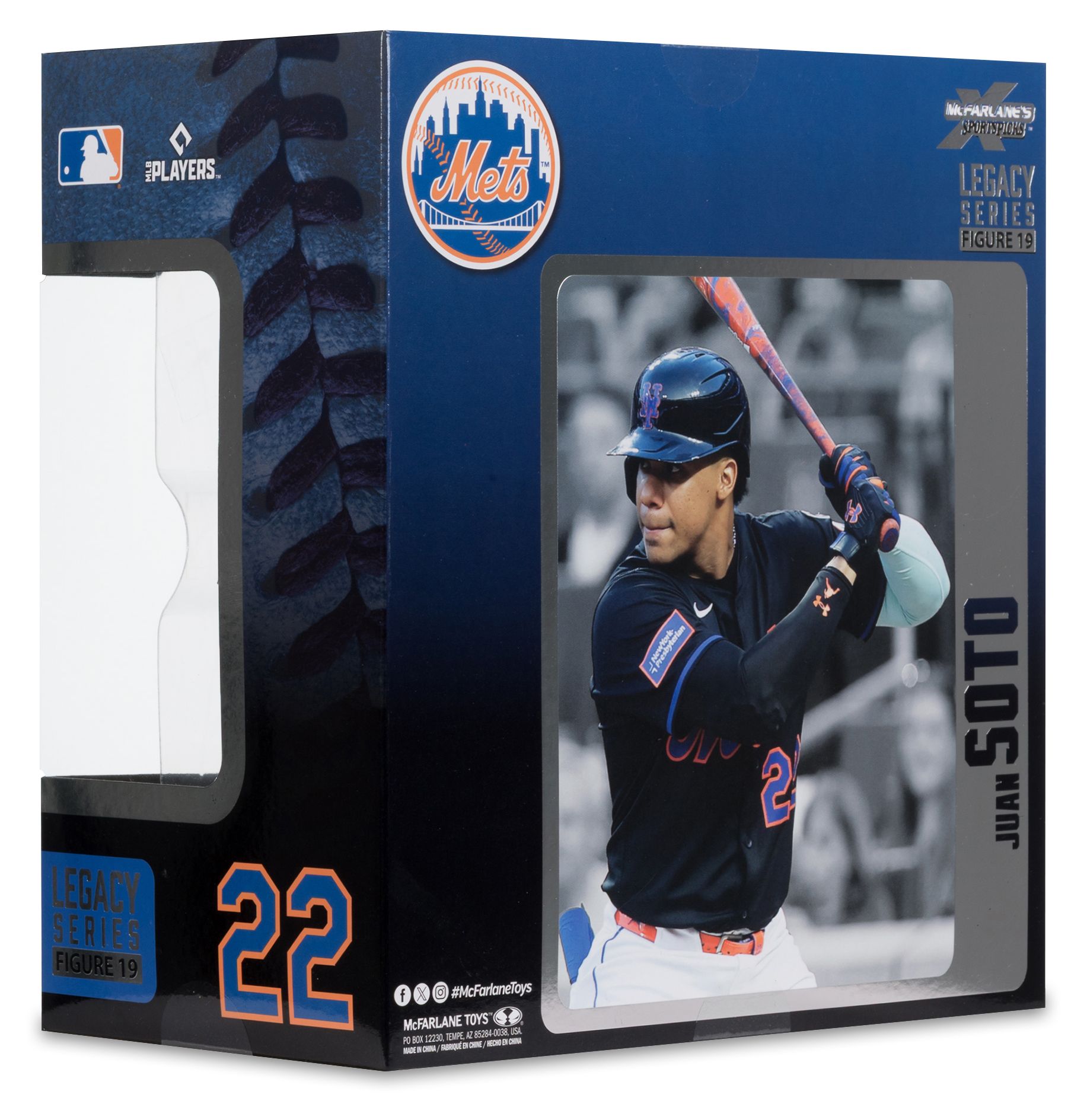 Imports Dragon New York Mets Juan Soto Posed Figure product image