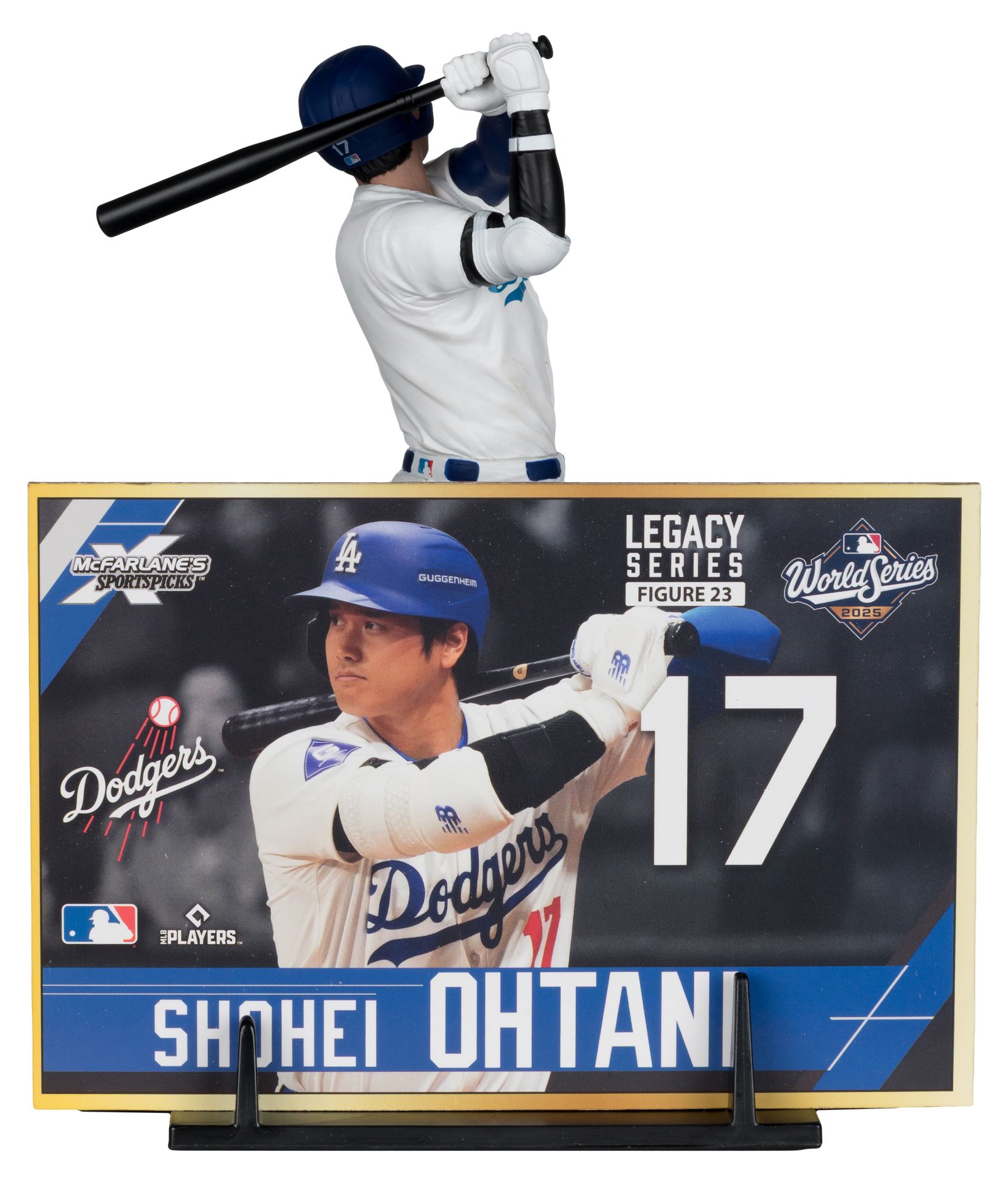 Imports Dragon Los Angeles Dodgers Shohei Ohtani Batting Posed Figure product image