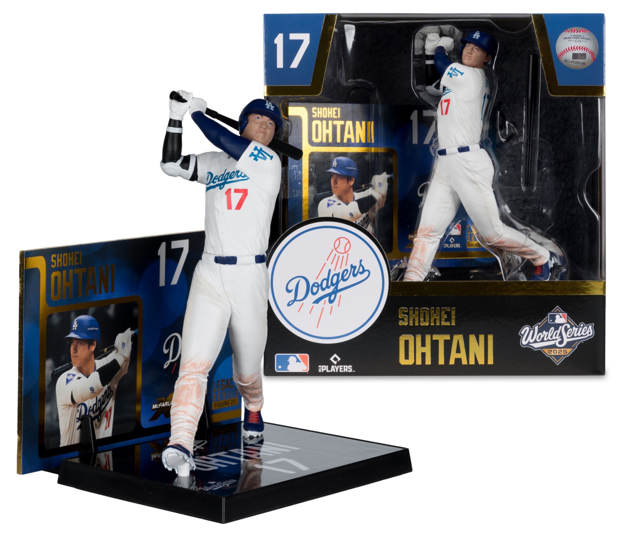 Imports Dragon Los Angeles Dodgers Shohei Ohtani Batting Posed Figure product image