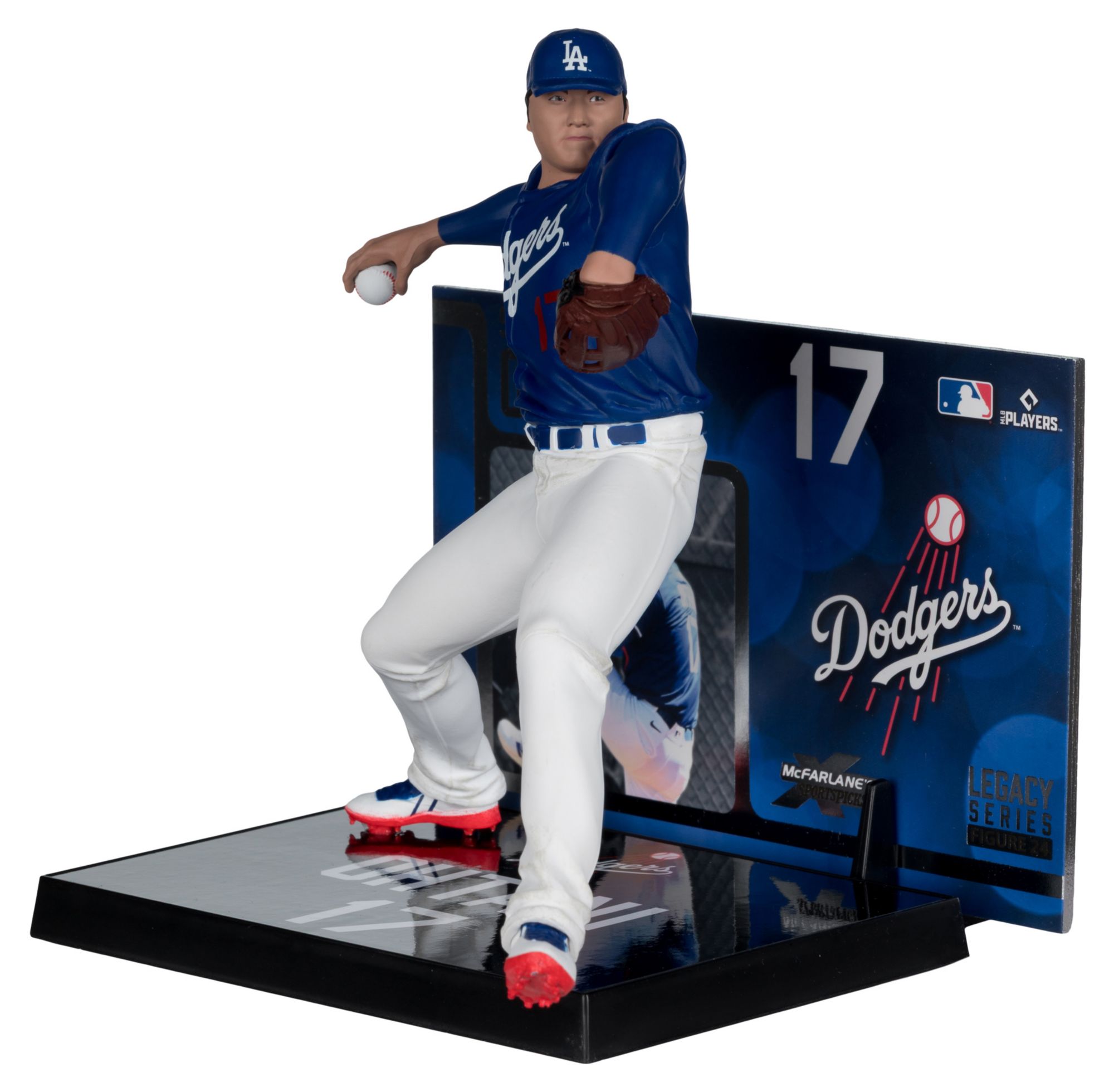 Imports Dragon Los Angeles Dodgers Shohei Ohtani Pitching Posed Figure product image