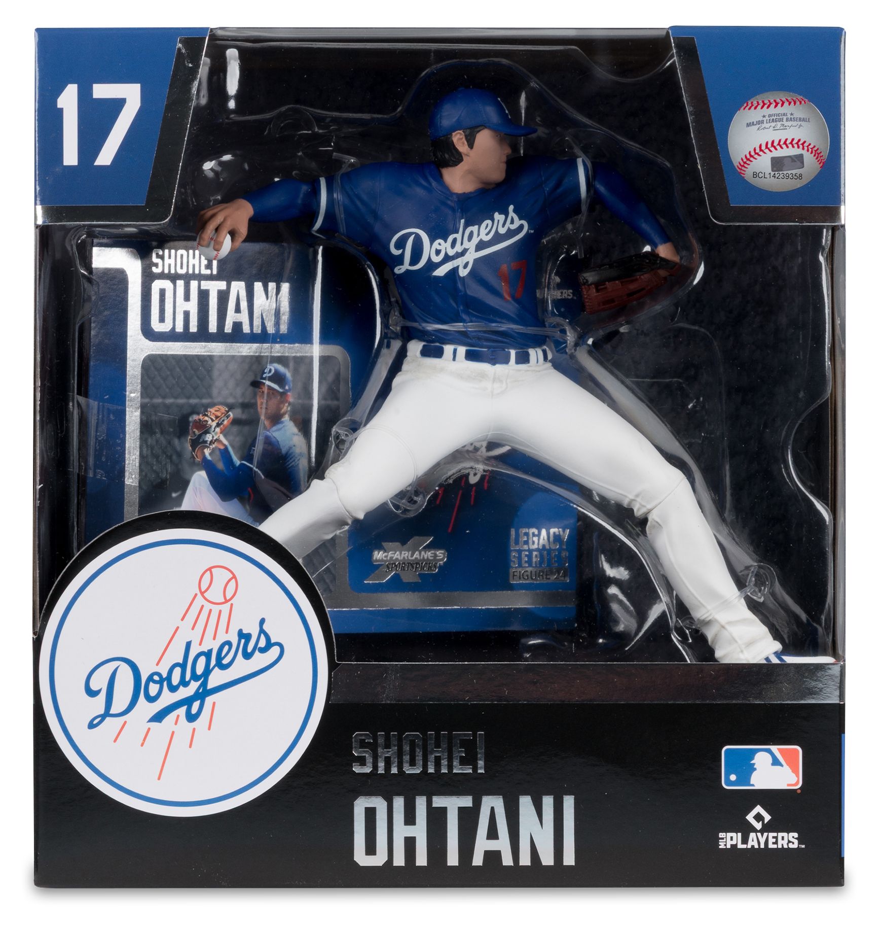 Imports Dragon Los Angeles Dodgers Shohei Ohtani Pitching Posed Figure product image