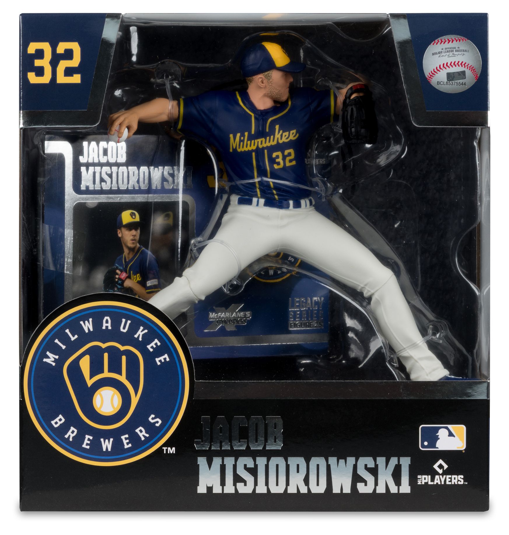 Imports Dragon Milwaukee Brewers Jacob Misiorowski Posed Figure product image