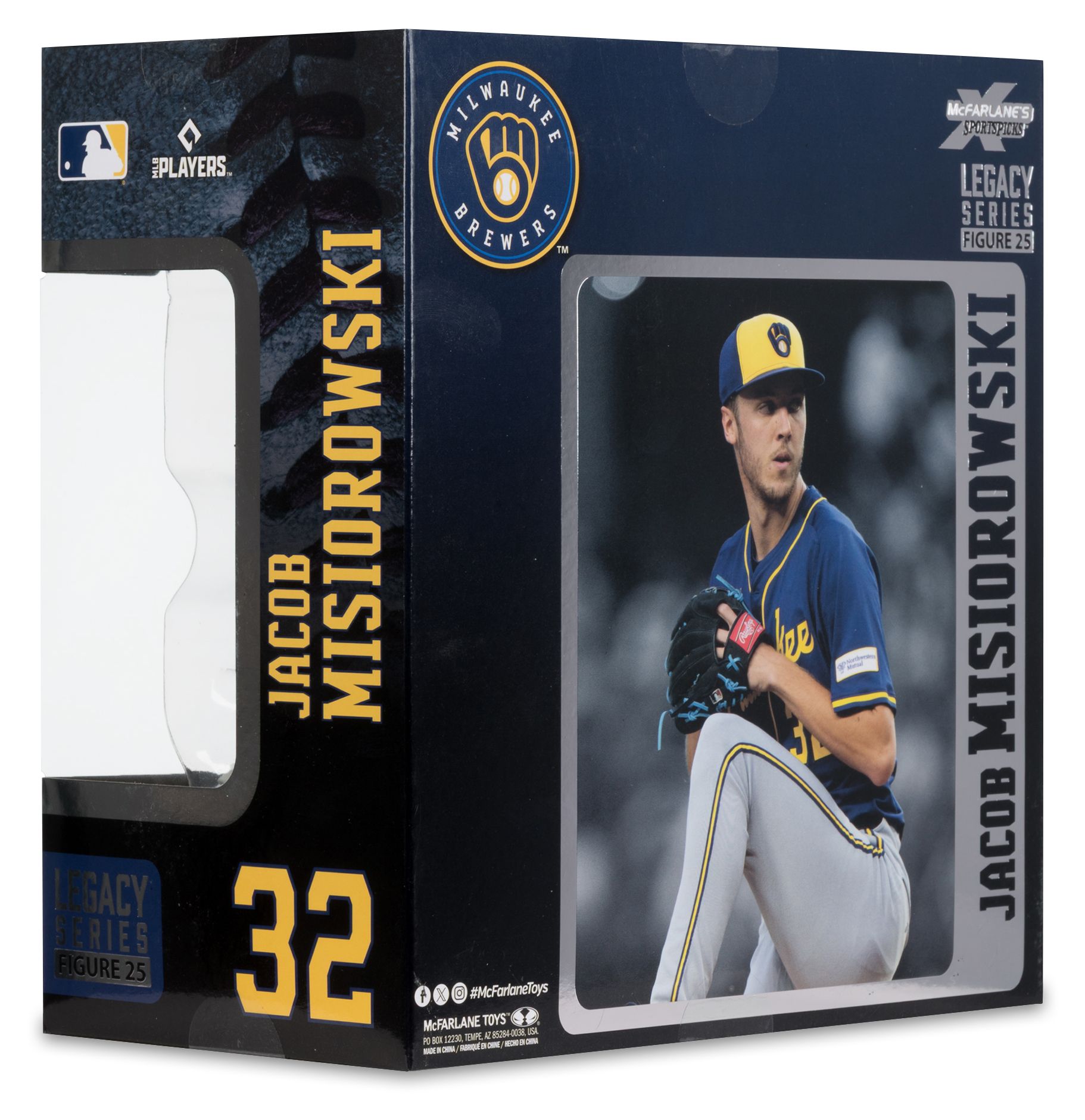 Imports Dragon Milwaukee Brewers Jacob Misiorowski Posed Figure product image