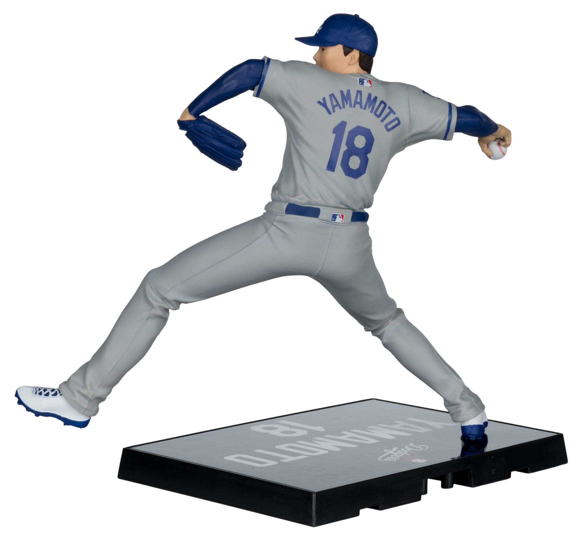 Imports Dragon Los Angeles Dodgers Yoshinobu Yamamoto Posed Figure product image
