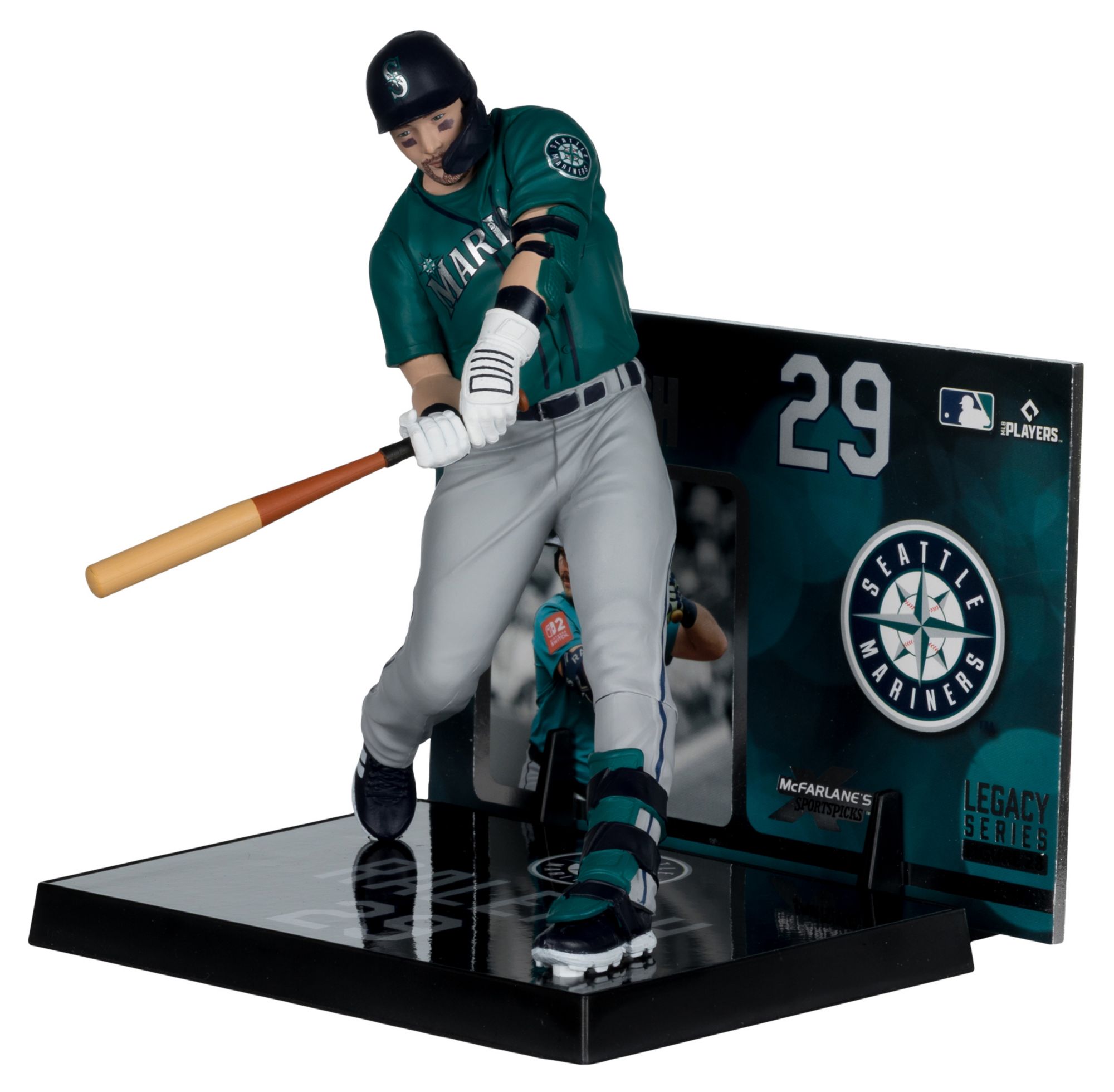 Imports Dragon Seattle Mariners Cal Raleigh Posed Figure product image