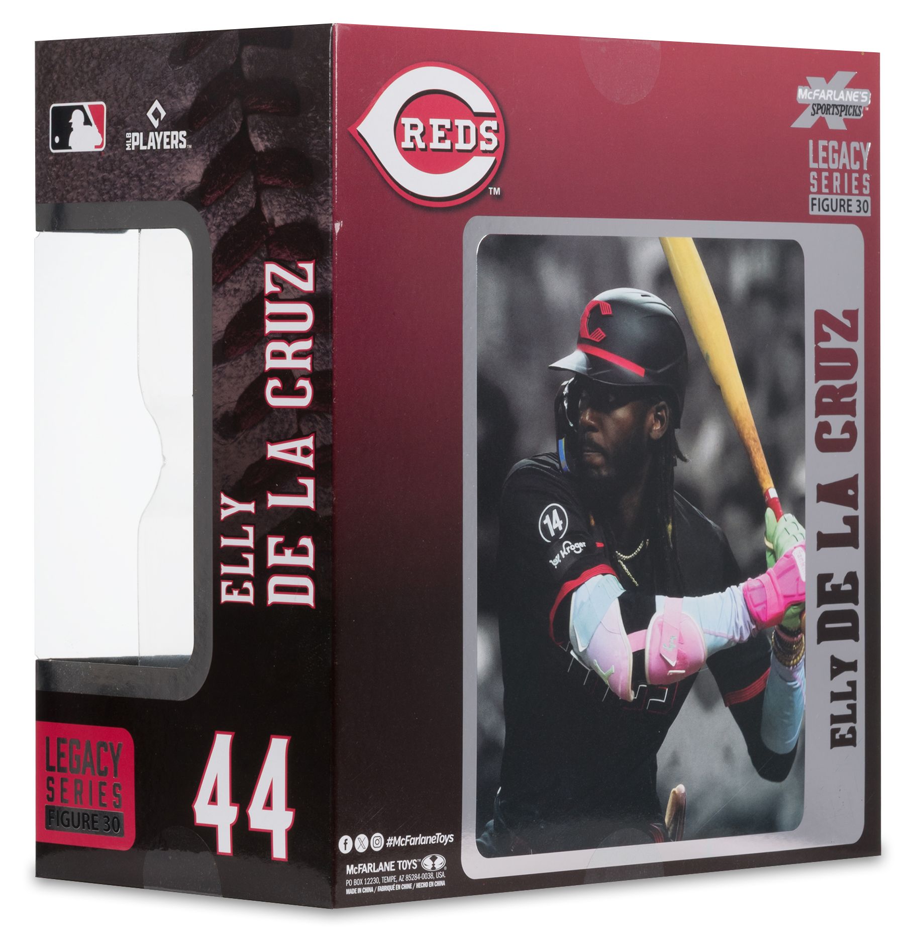 Imports Dragon Cincinnati Reds Elly De La Cruz Posed Figure product image