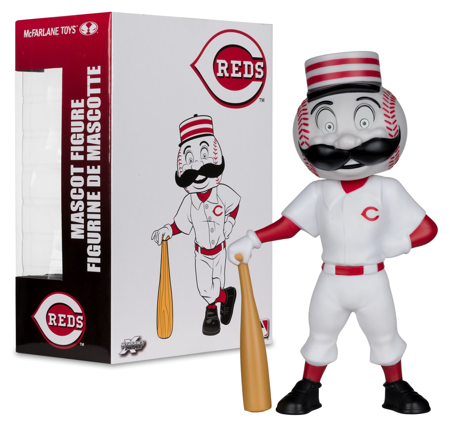 Imports Dragon Cincinnati Reds Mascot Figure product image