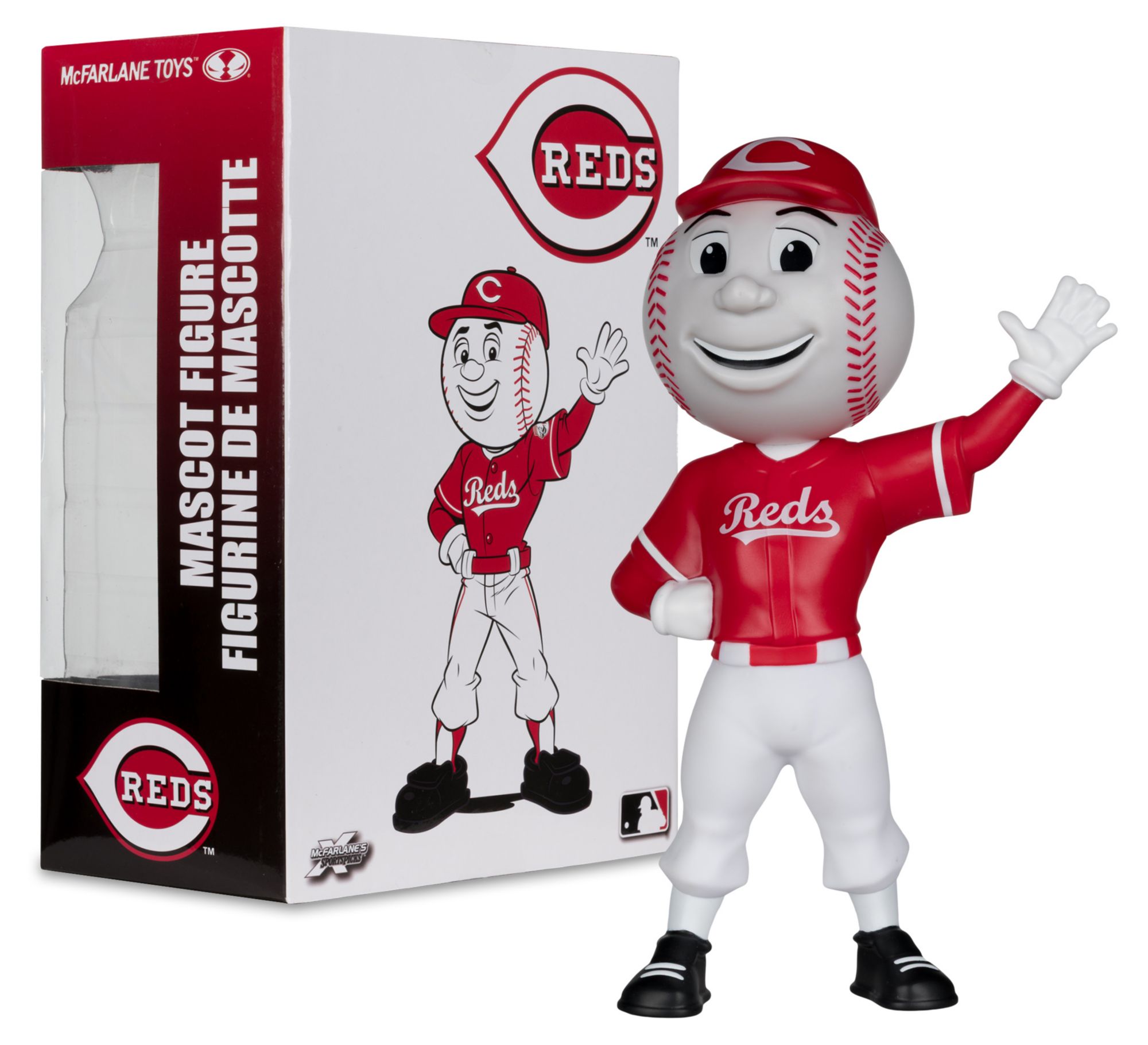 Imports Dragon Cincinnati Reds Mascot Posed Figure product image