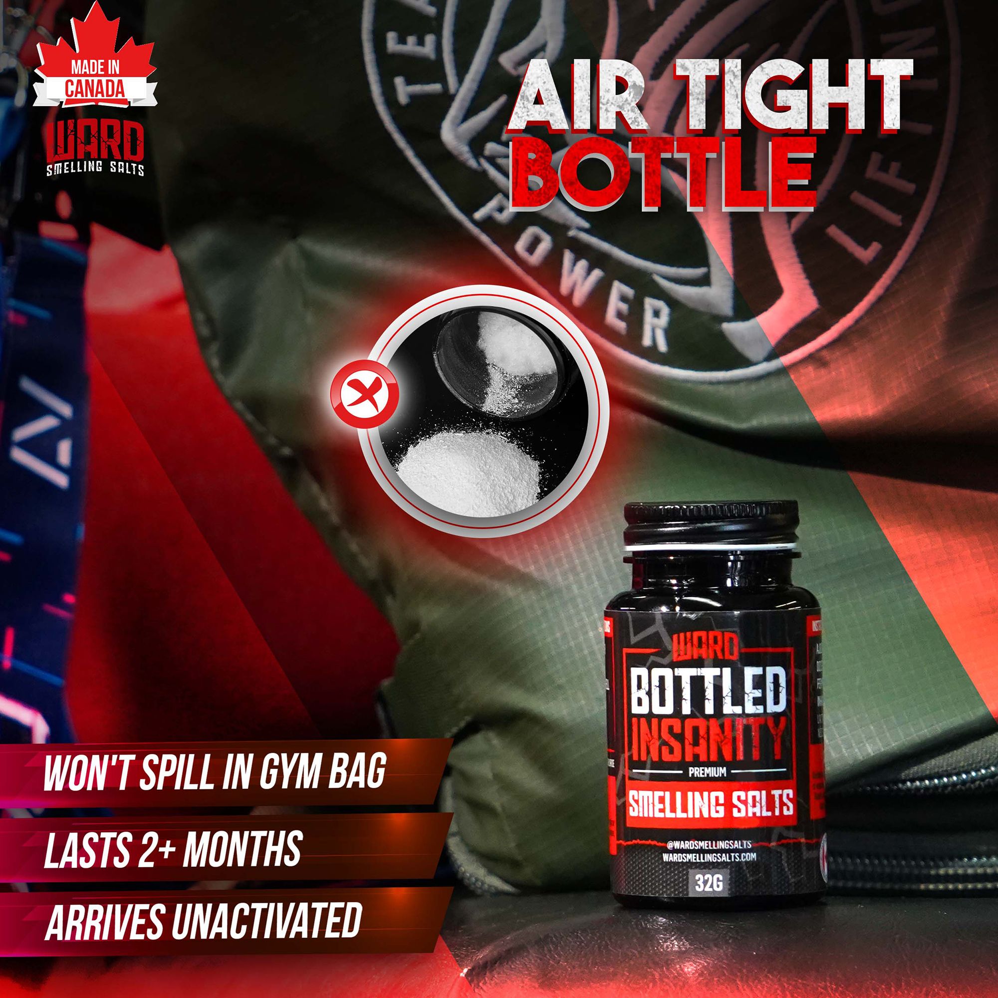 Ward Smelling Salts Bottled Insanity Ammonia-Based Smelling Salts product image