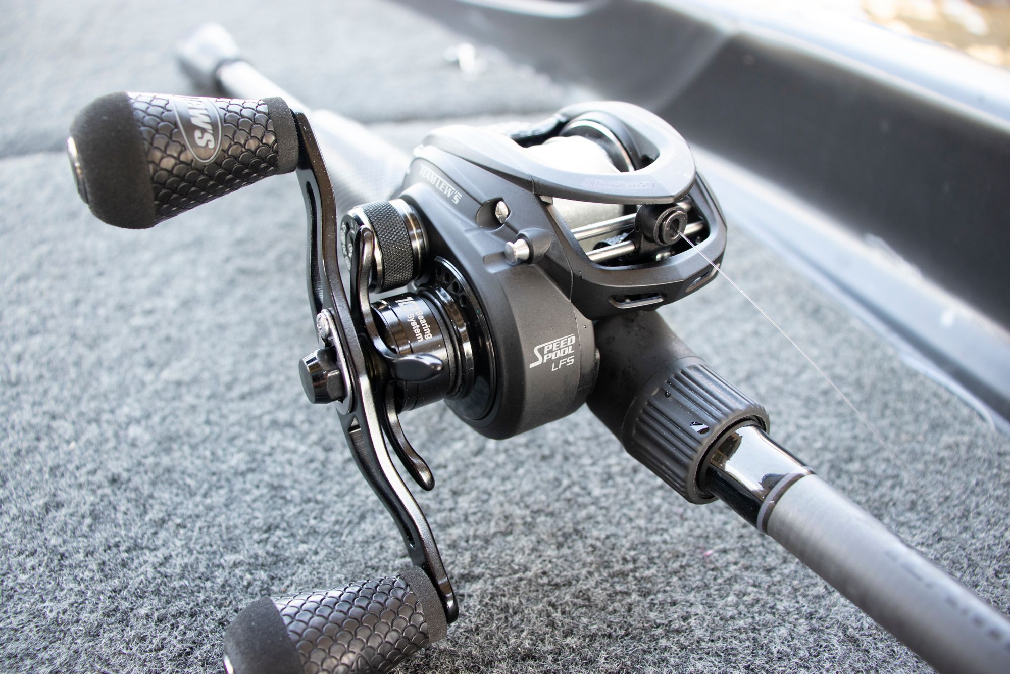 Team Lew's Custom Black Baitcasting Combo product image