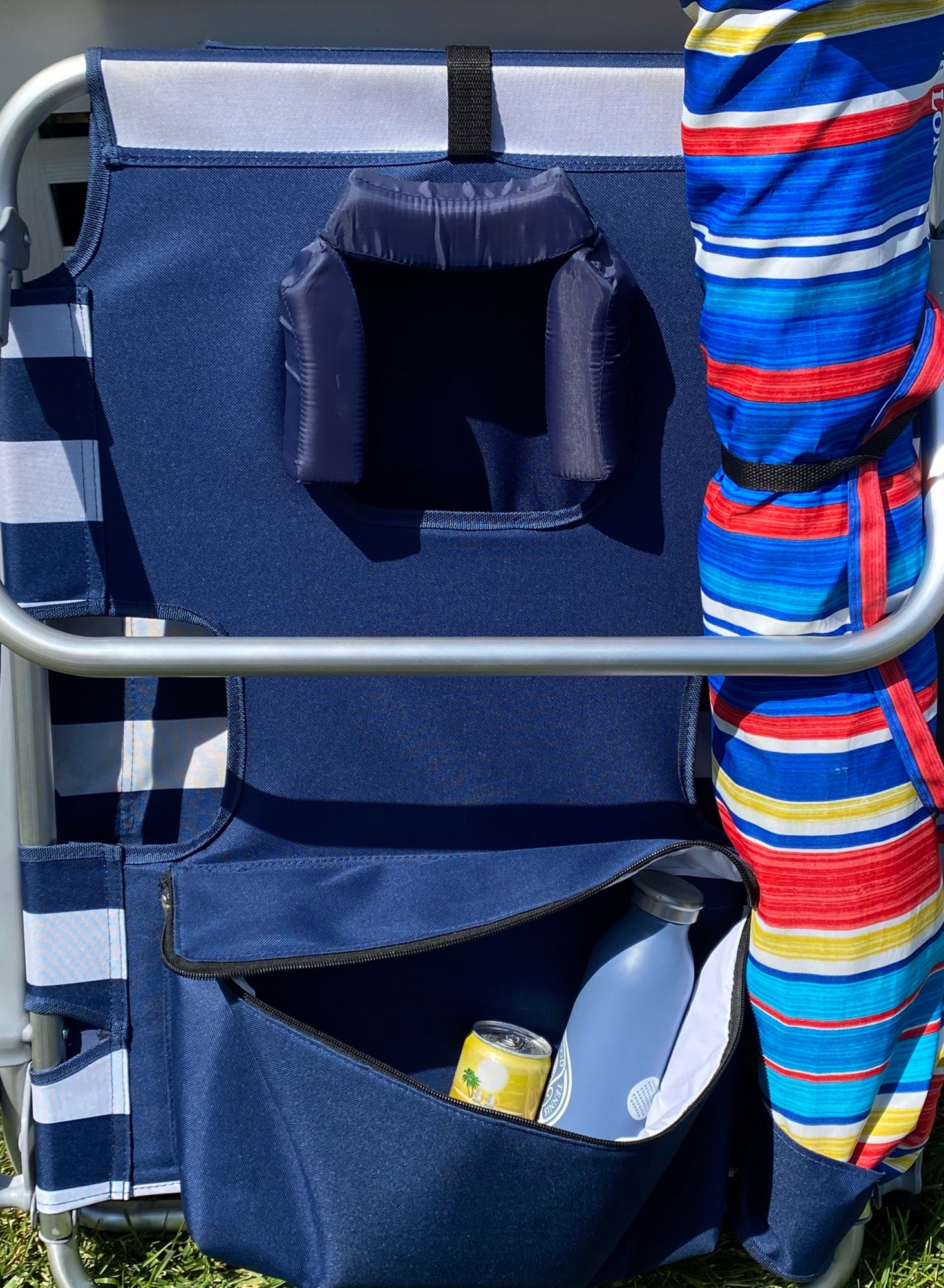 Ostrich Deluxe On-Your-Back Beach Chair product image