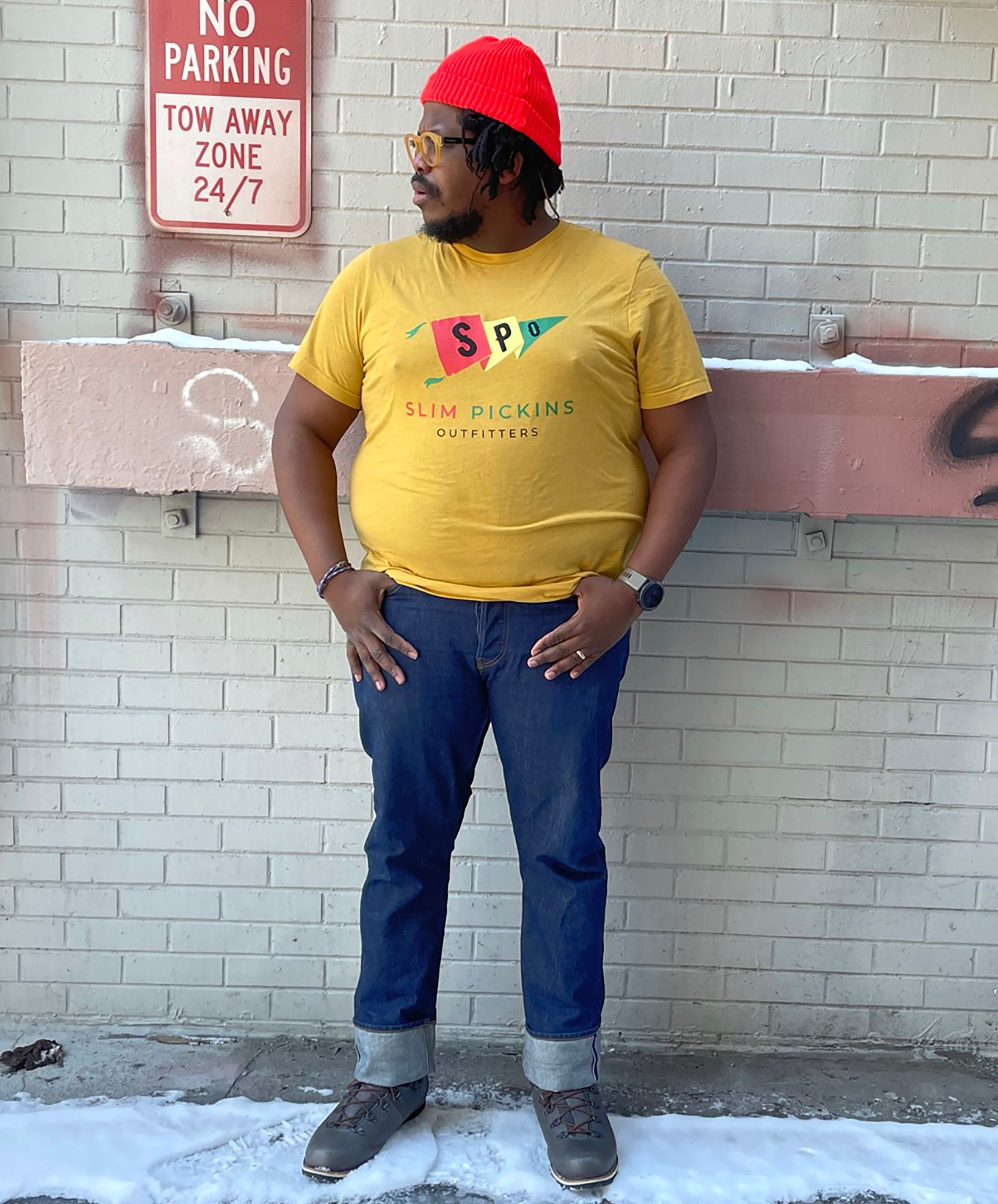 SlimPickins Outfitters Adult Black History Month Graphic T-Shirt product image