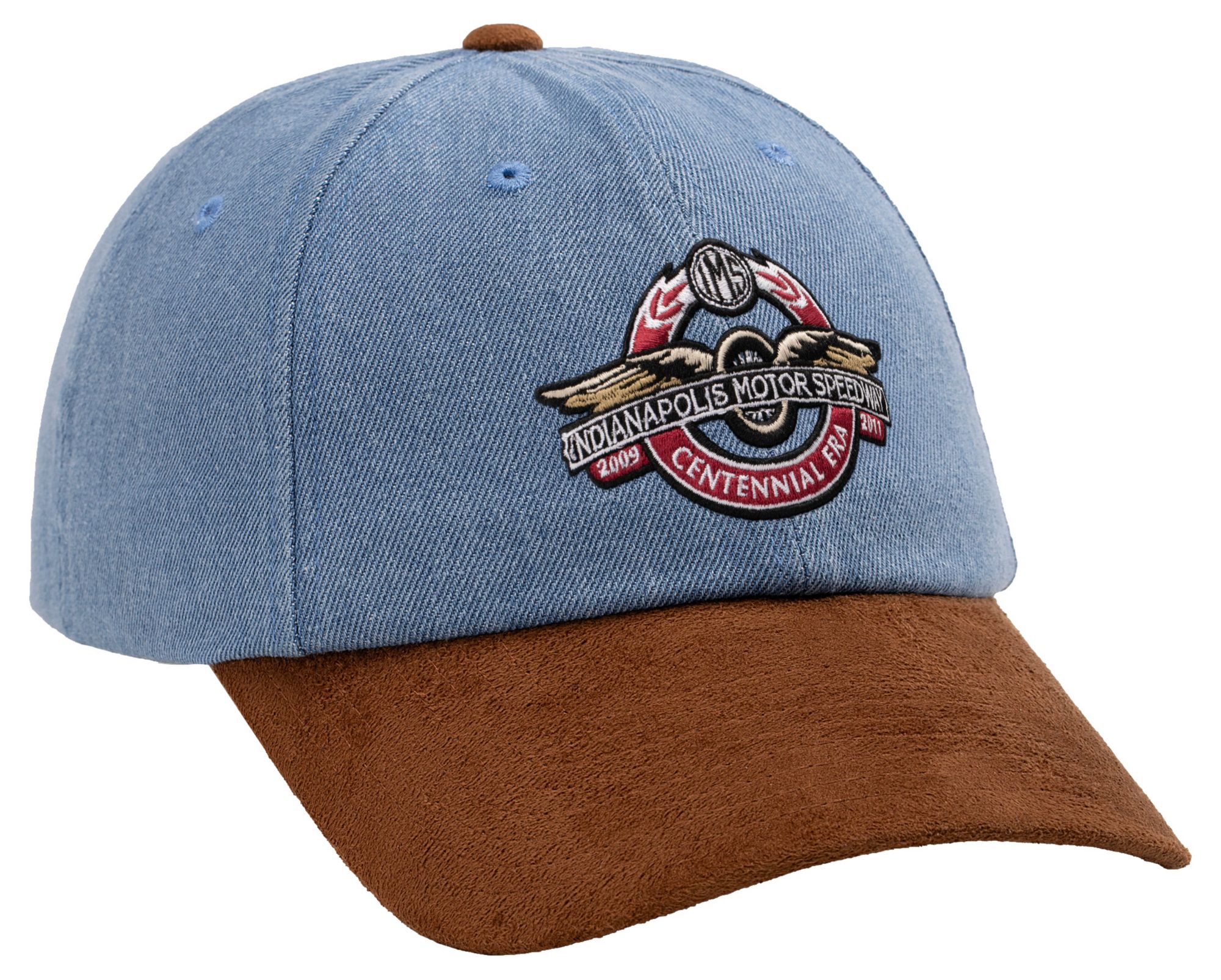 Homefield Men's Indy 500 Navy Centennial Era Denim Dad Hat product image