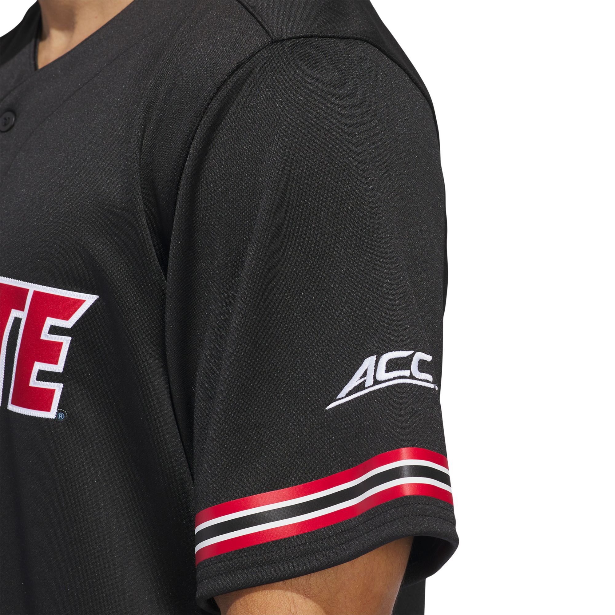 adidas Men's NC State Wolfpack Black Replica Baseball Jersey product image