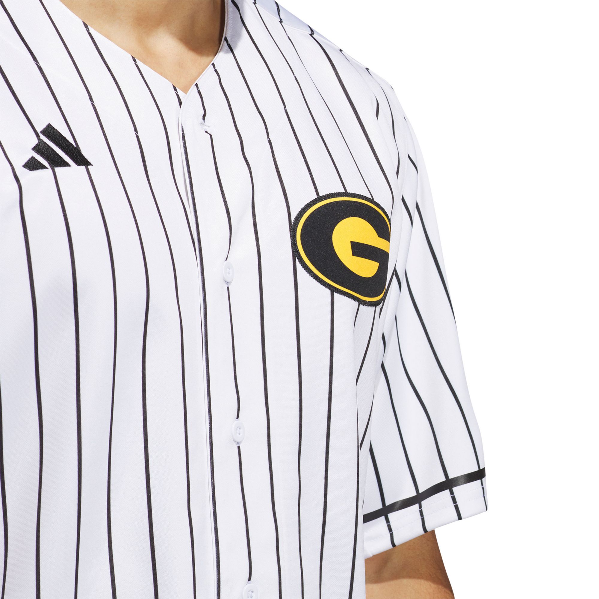 adidas Men's Grambling State Tigers White Replica Baseball Jersey product image