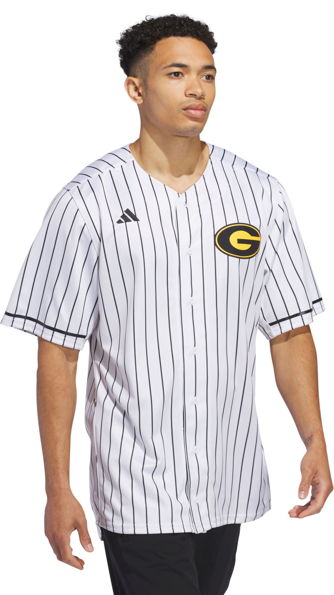 adidas Men's Grambling State Tigers White Replica Baseball Jersey product image