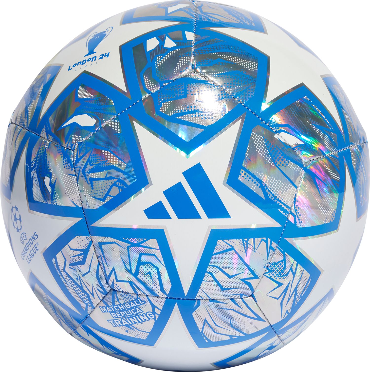 adidas UEFA Champions League 2024 Knockout Stage Foil Training Soccer Ball product image