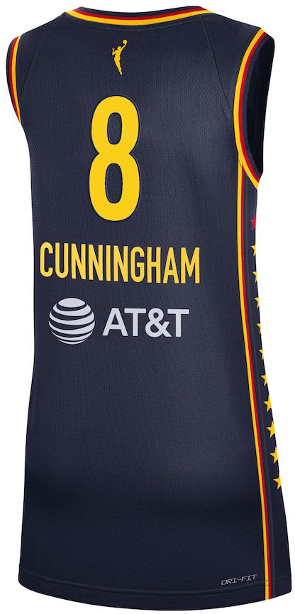 Nike Adult Indiana Fever Sophie Cunningham #8 Navy Explorer Jersey product image