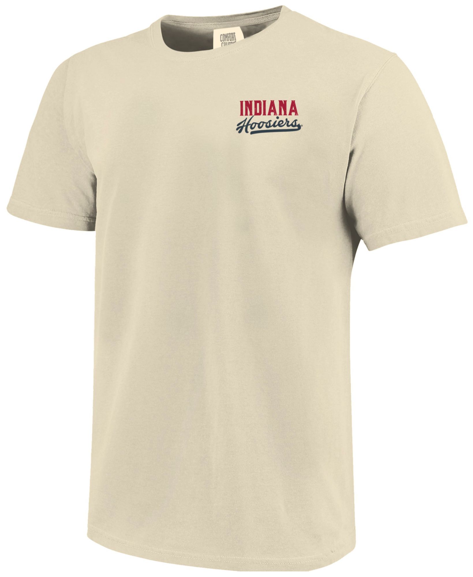 Image One Men's Indiana Hoosiers Red Vintage Logo T-Shirt product image