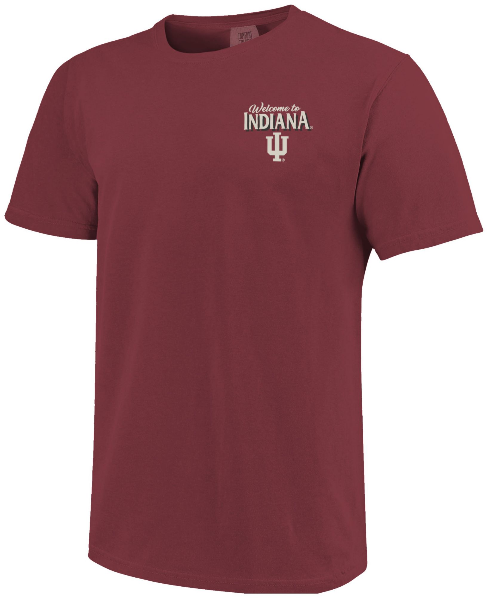 Image One Men's Indiana Hoosiers Chili Fan Squirrel Campus Short Sleeve T-Shirt product image