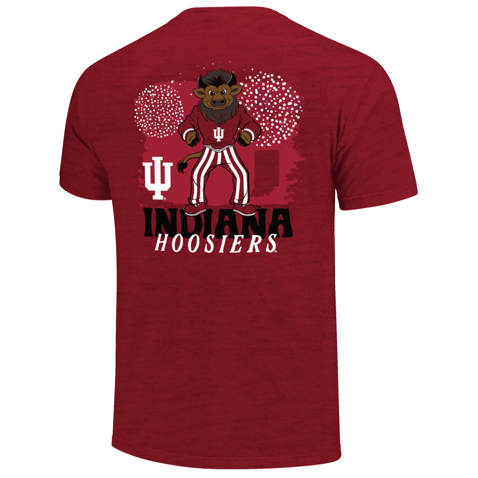 Image One Youth Indiana Hoosiers Maroon Fireworks T-Shirt product image