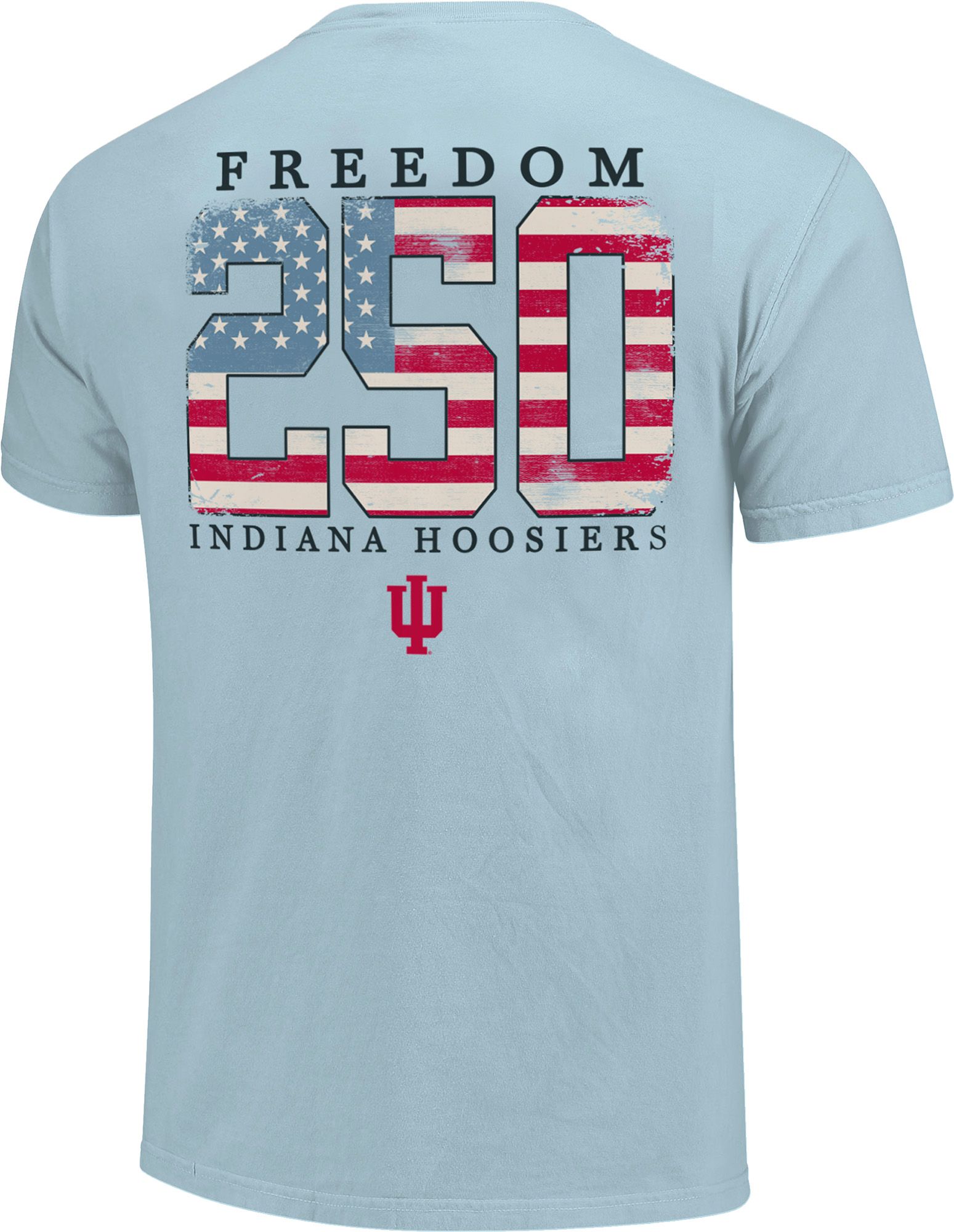 Image One Men's Indiana Hoosiers Chambray Americana Mascot 250 T-Shirt product image