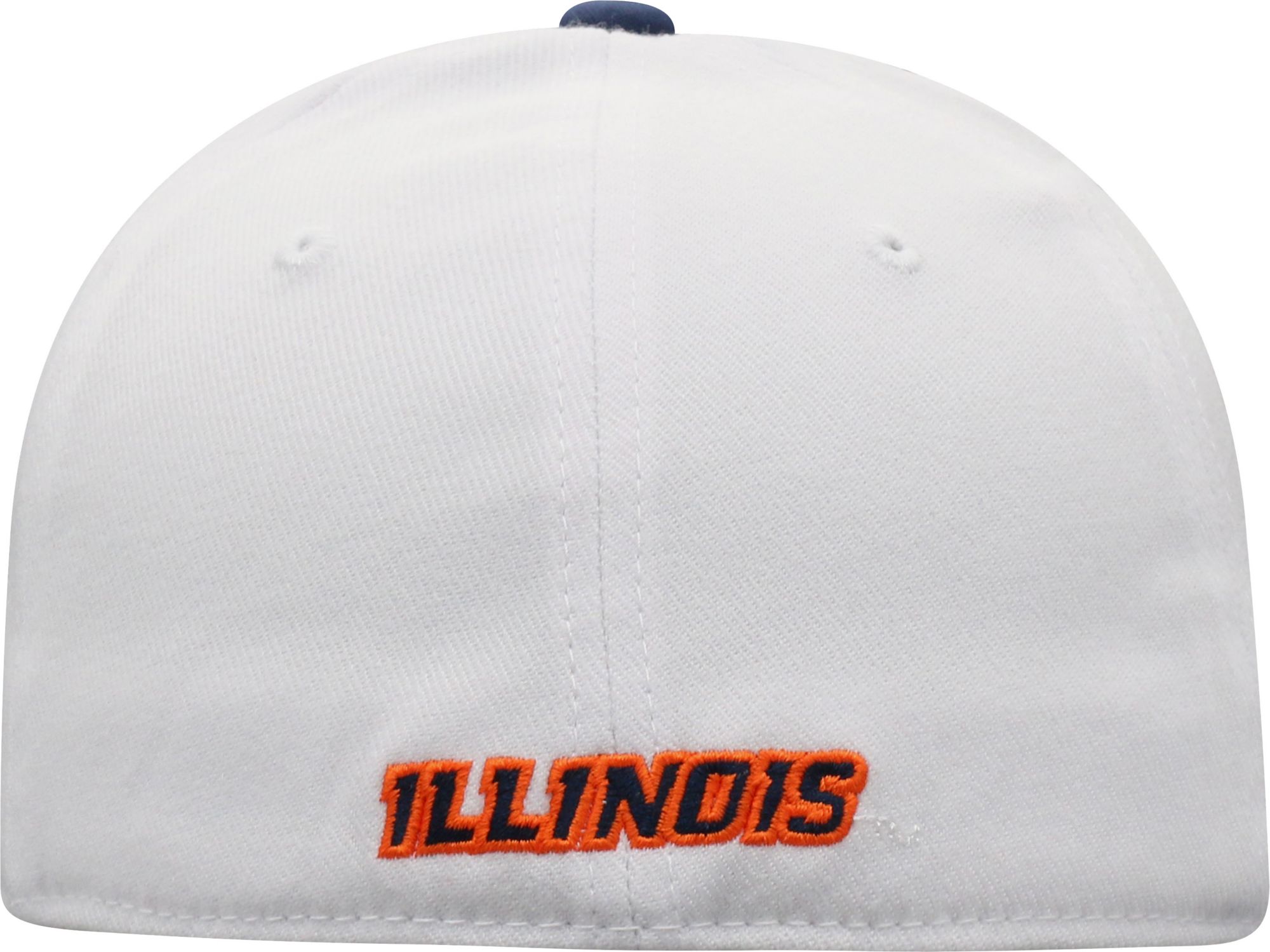 Top of the World Men's Illinois Fighting Illini Infield 1Fit Flex White Hat product image