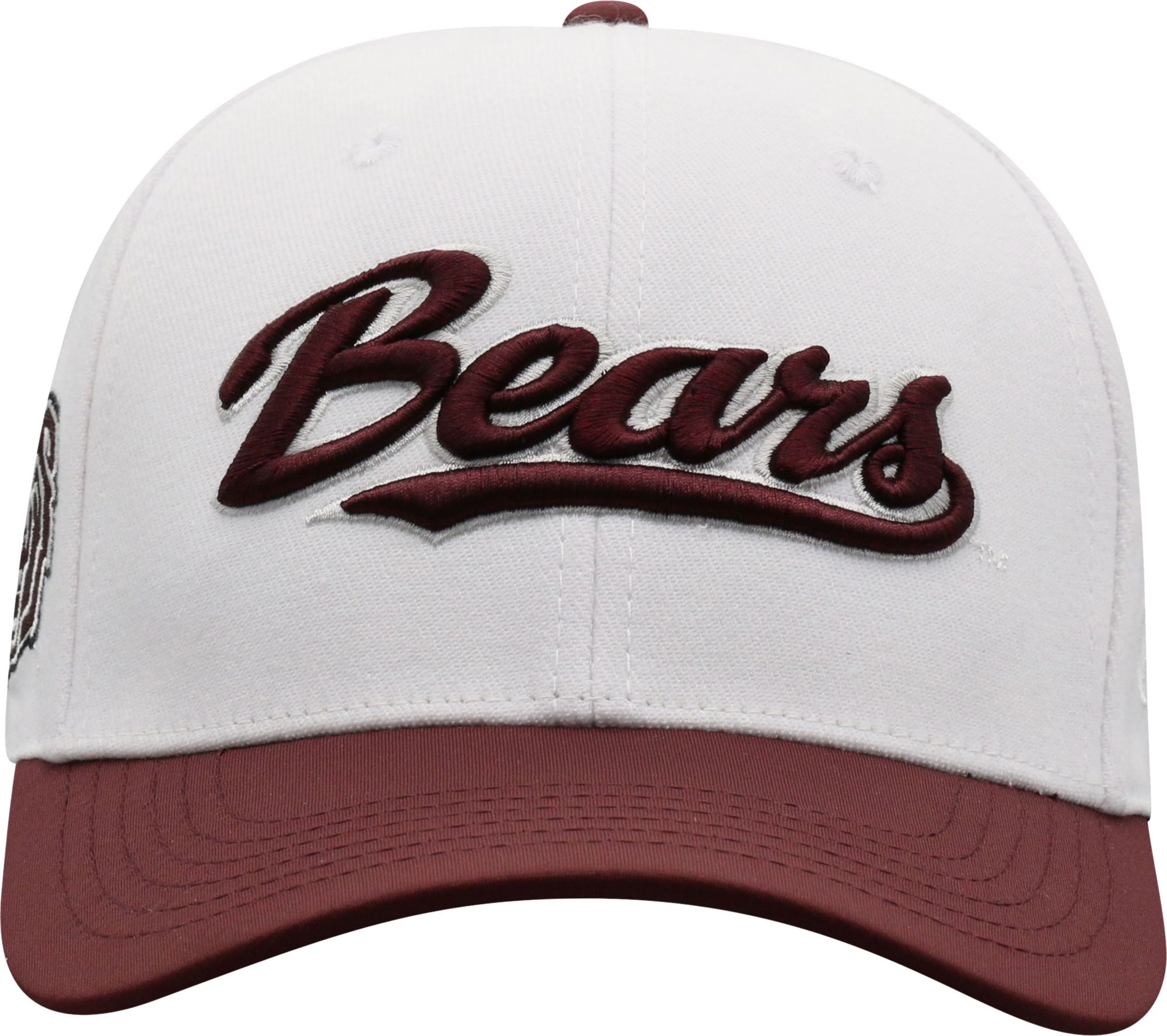 Top of the World Men's Missouri State Bears Infield 1Fit Flex White Hat product image