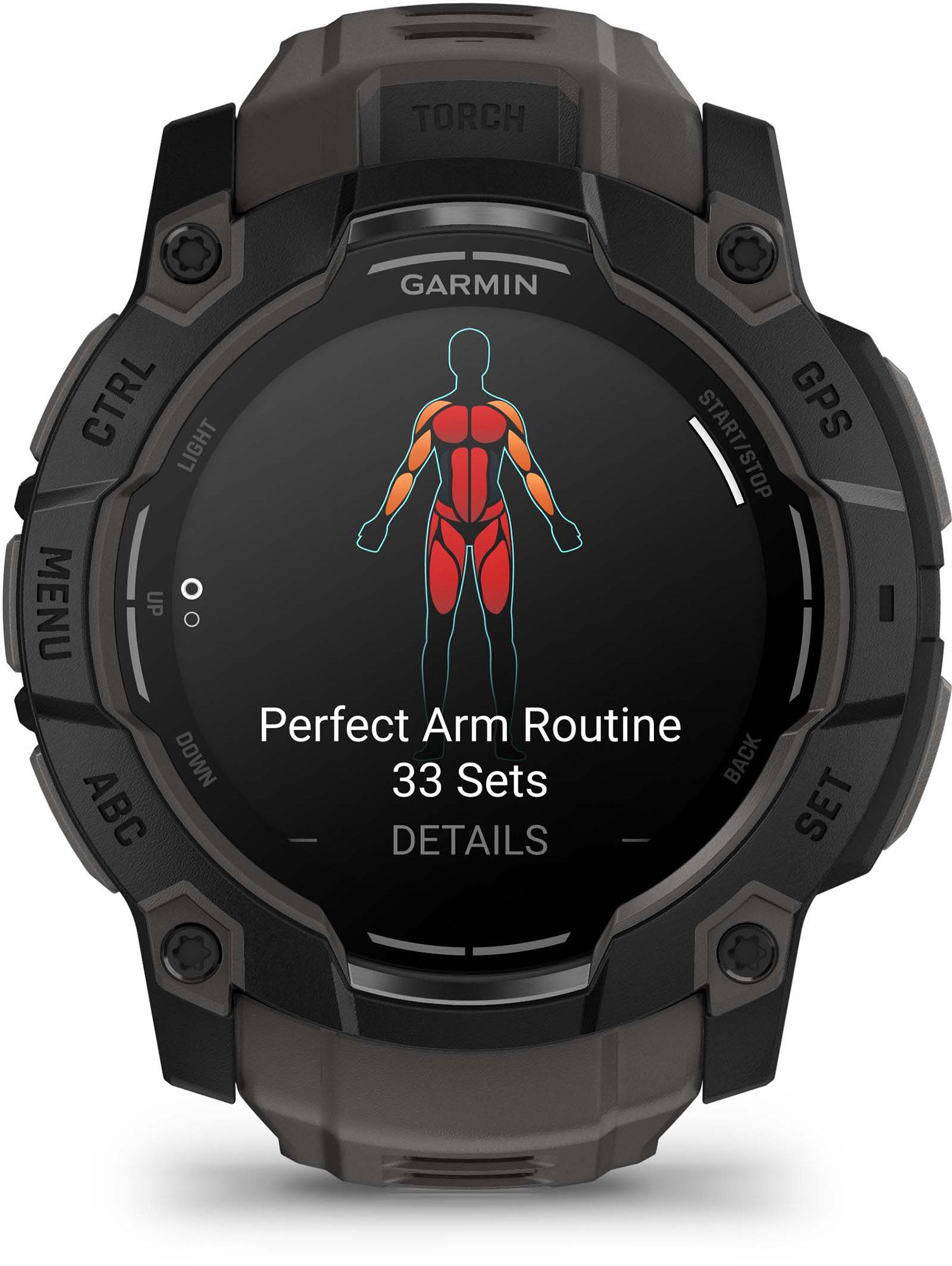 Garmin Instinct 3 AMOLED and Solar GPS Smartwatch product image