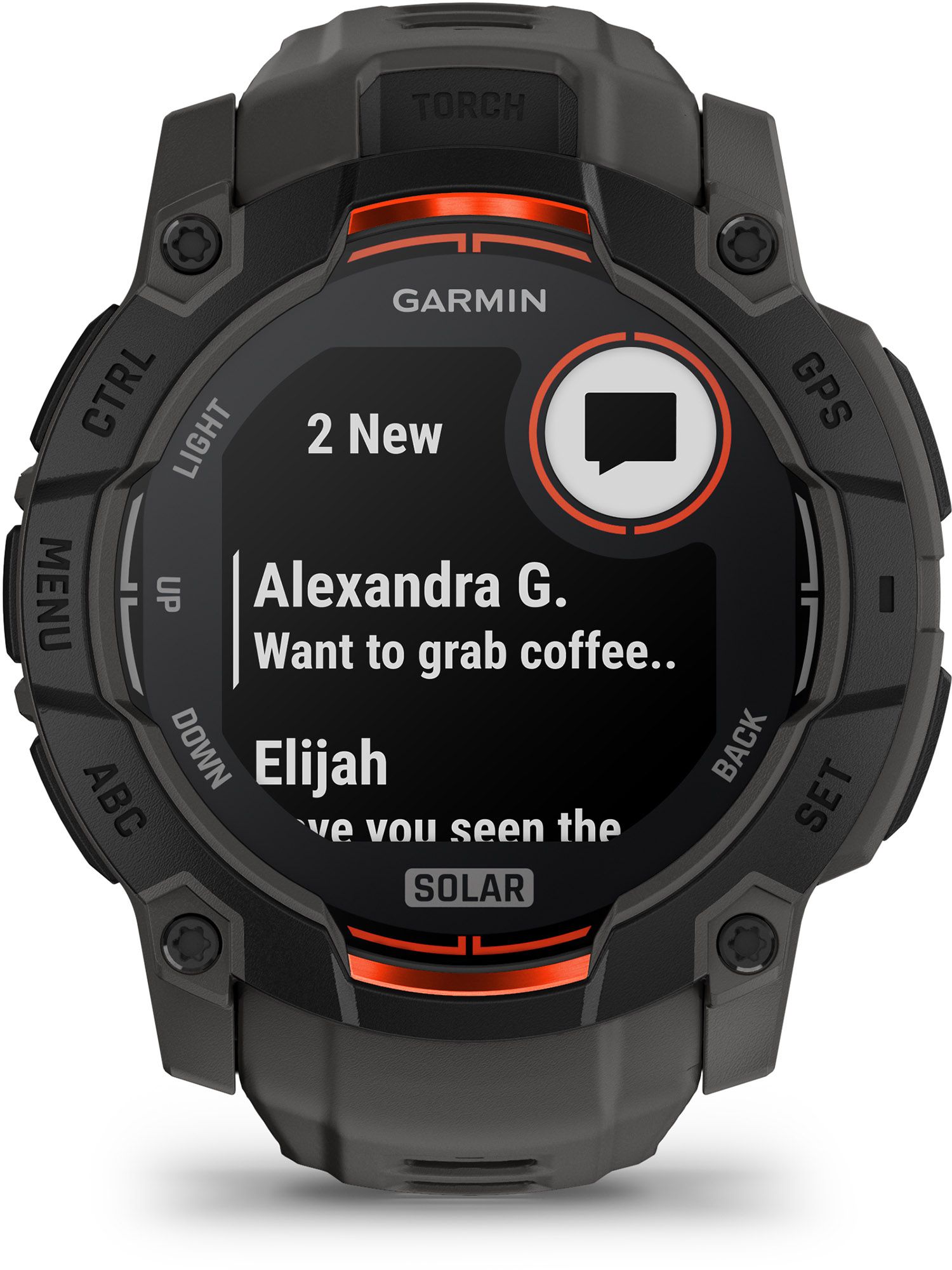 Garmin Instinct 3 AMOLED and Solar GPS Smartwatch product image