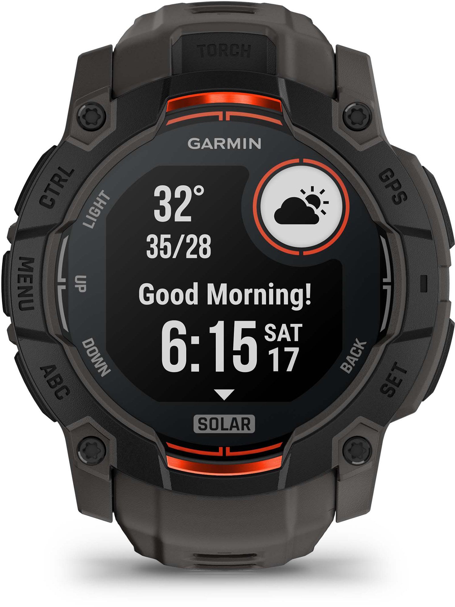 Garmin Instinct 3 AMOLED and Solar GPS Smartwatch product image