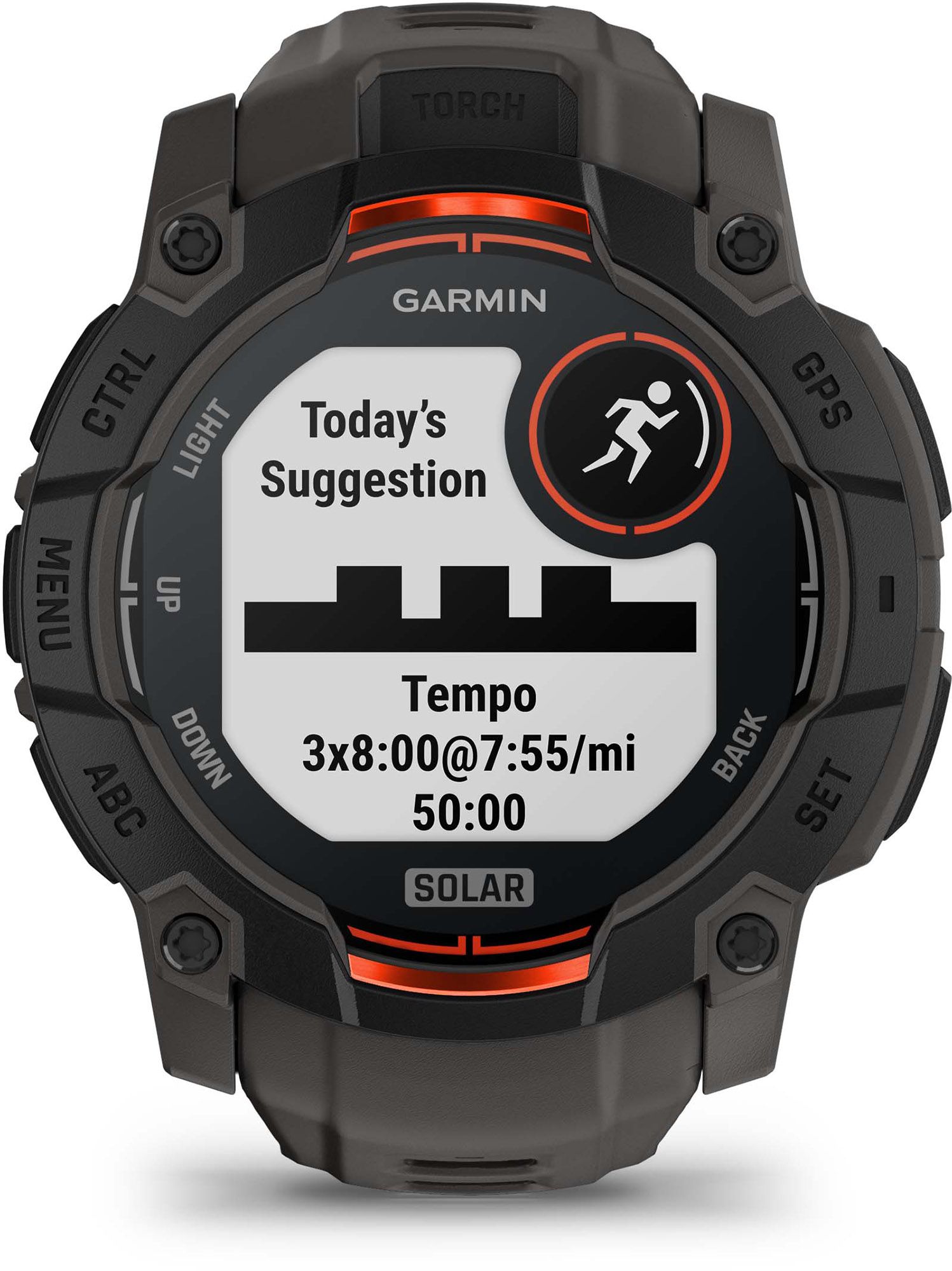 Garmin Instinct 3 AMOLED and Solar GPS Smartwatch product image
