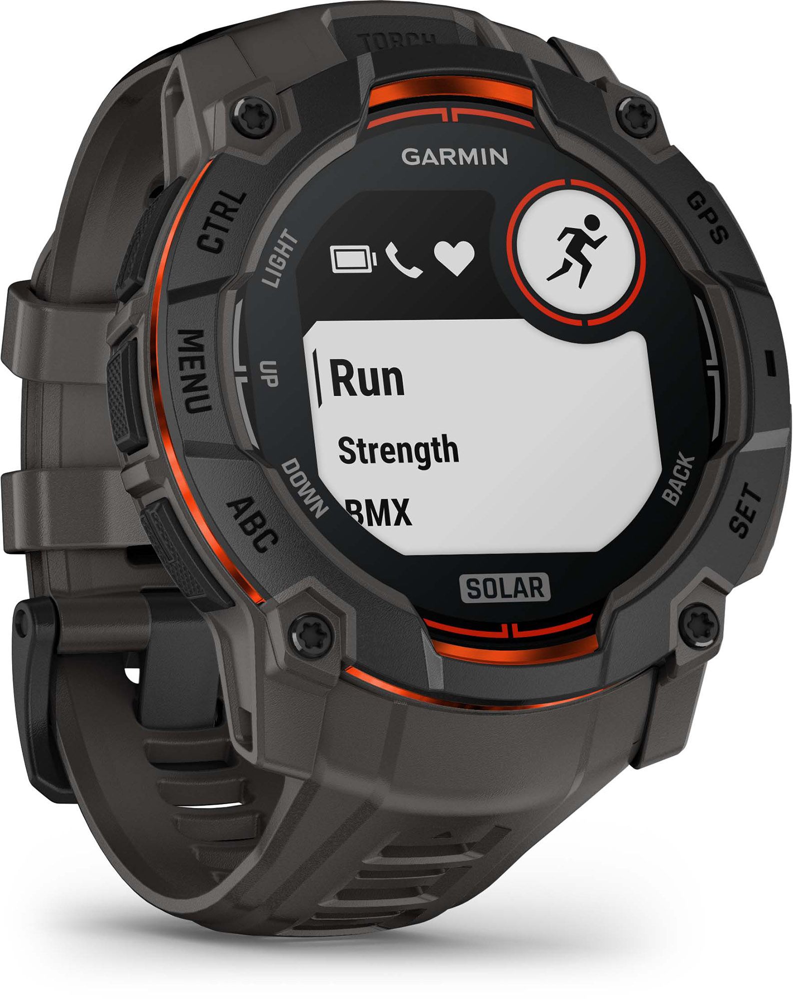 Garmin Instinct 3 AMOLED and Solar GPS Smartwatch product image