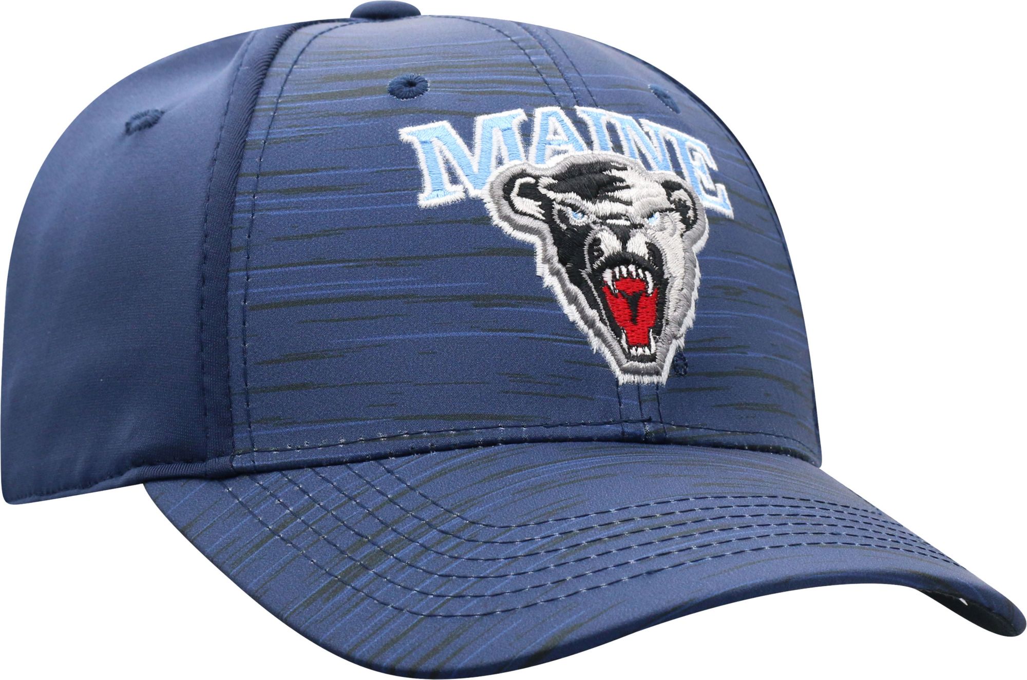 Top of the World Men's Maine Black Bears Navy Intrude 1Fit Flex Hat product image